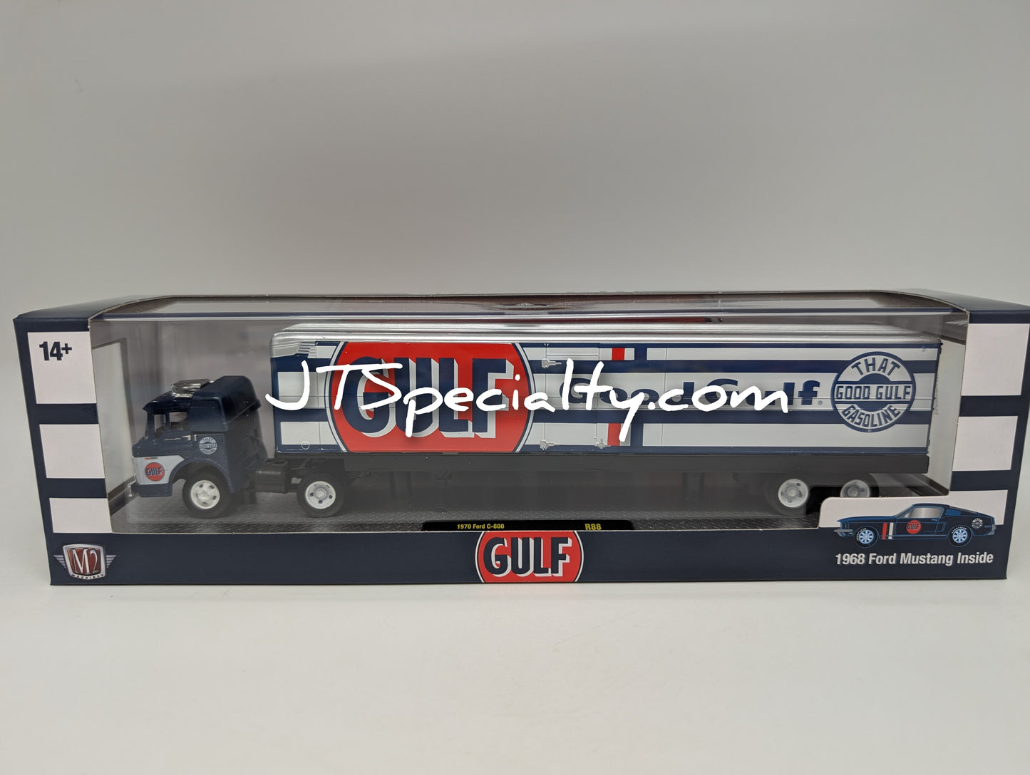 M2 1976 Ford C-600 & 1968 Ford Mustang Fastback 2+2 - GULF Auto Hauler