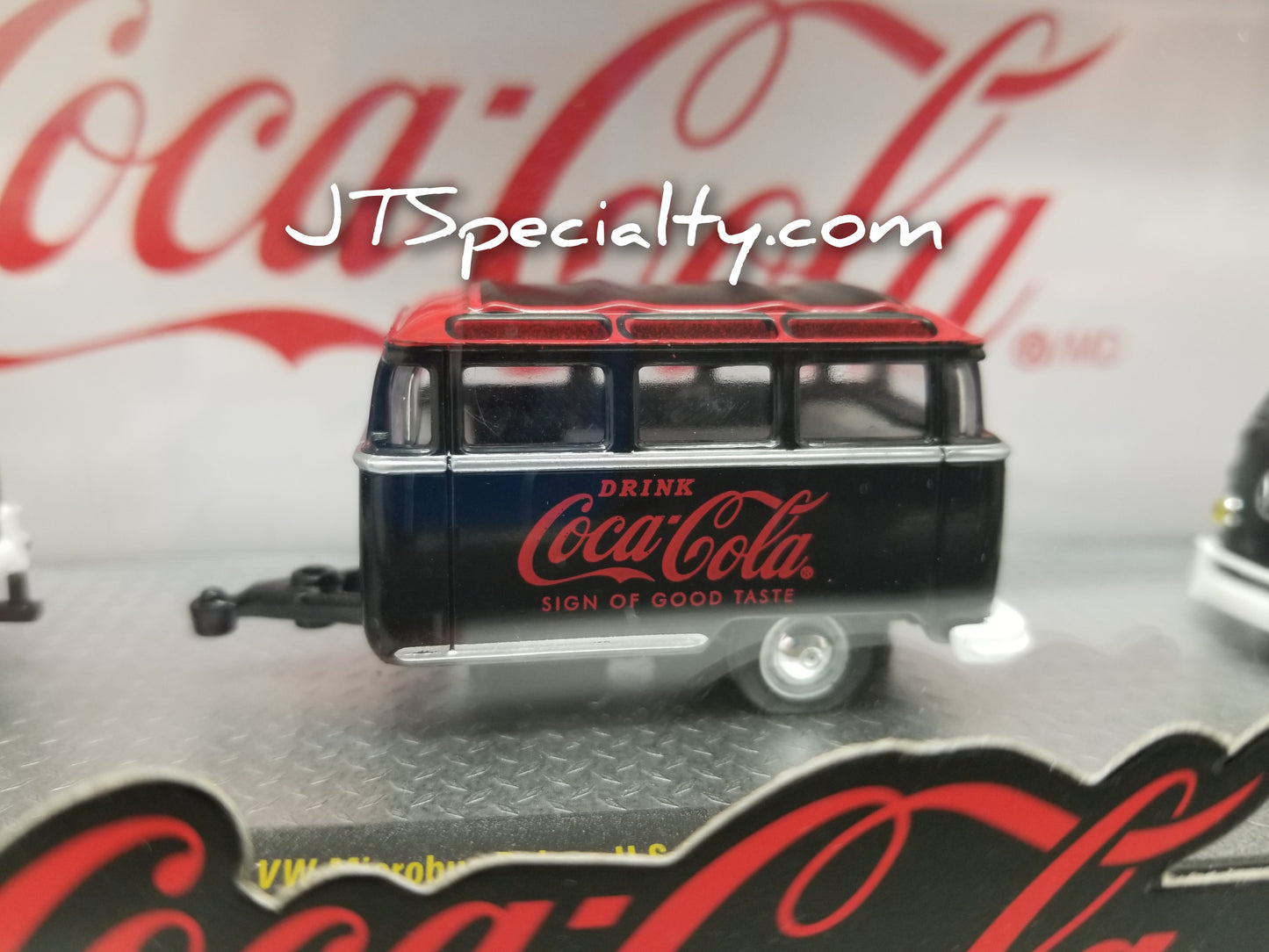 M2 1960 VW Microbus Deluxe USA Model & 1960 VW Delivery Van Auto Hauler - Coca-Cola