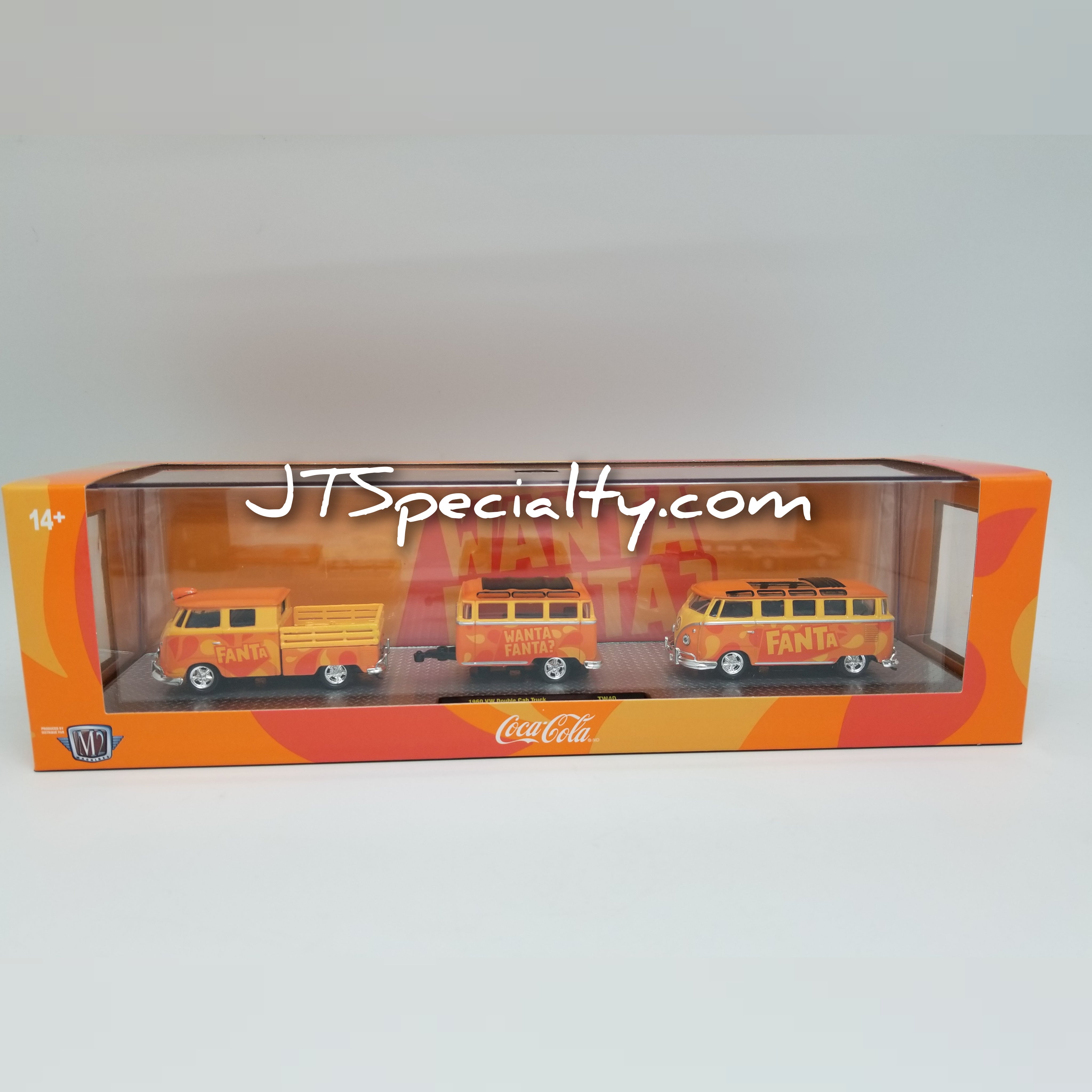 M2 1960 VW Double Cab Truck & 1960 VW 15-Window Bus – Fanta Auto