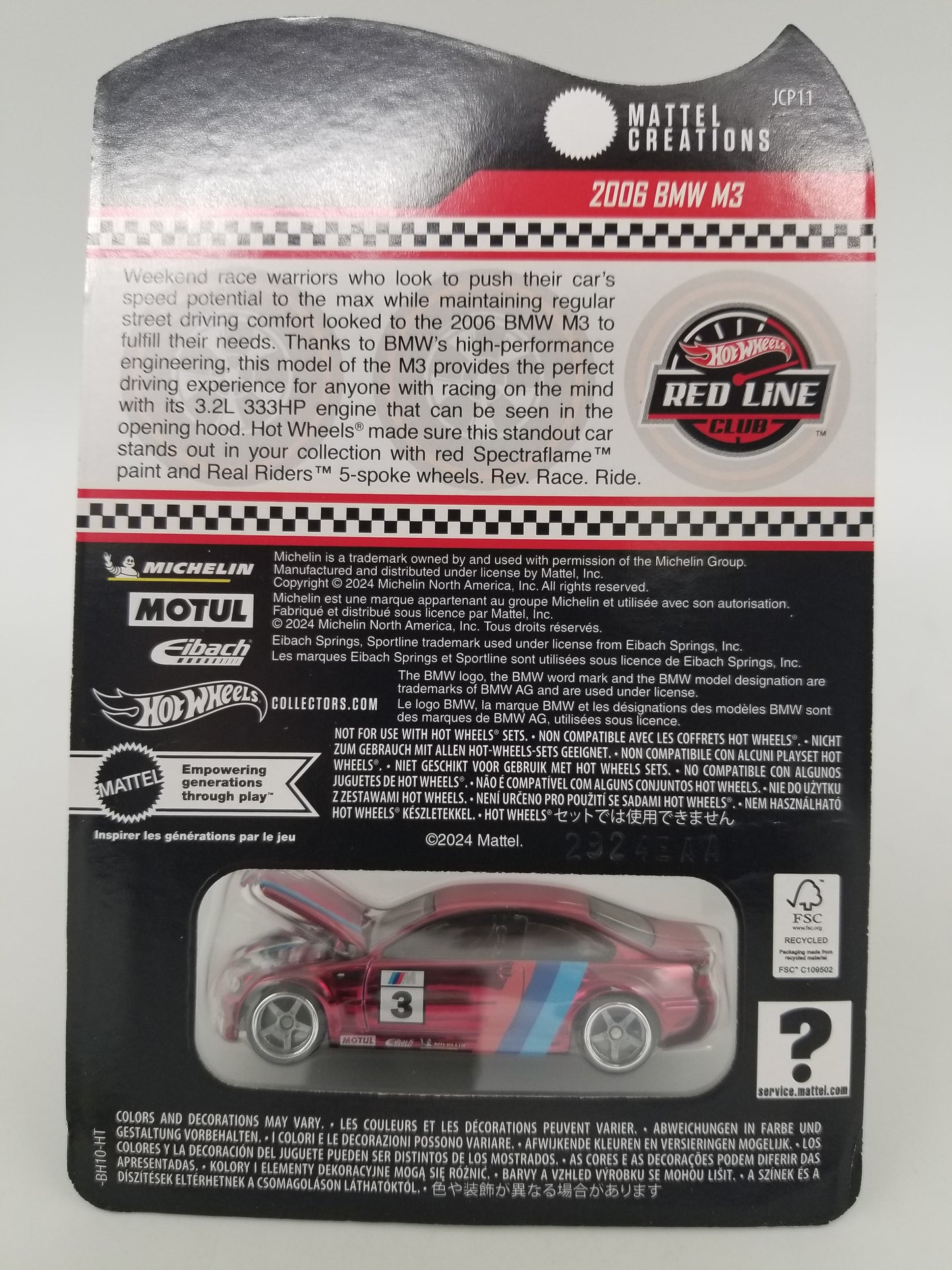 Hot Wheels RLC 2006 BMW M3