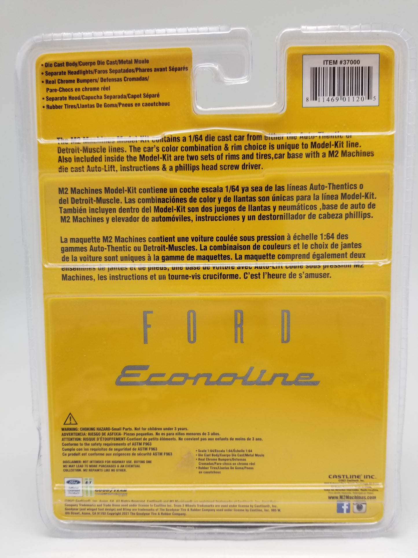 M2 - 1965 Ford Econoline Delivery Van - Model Kit