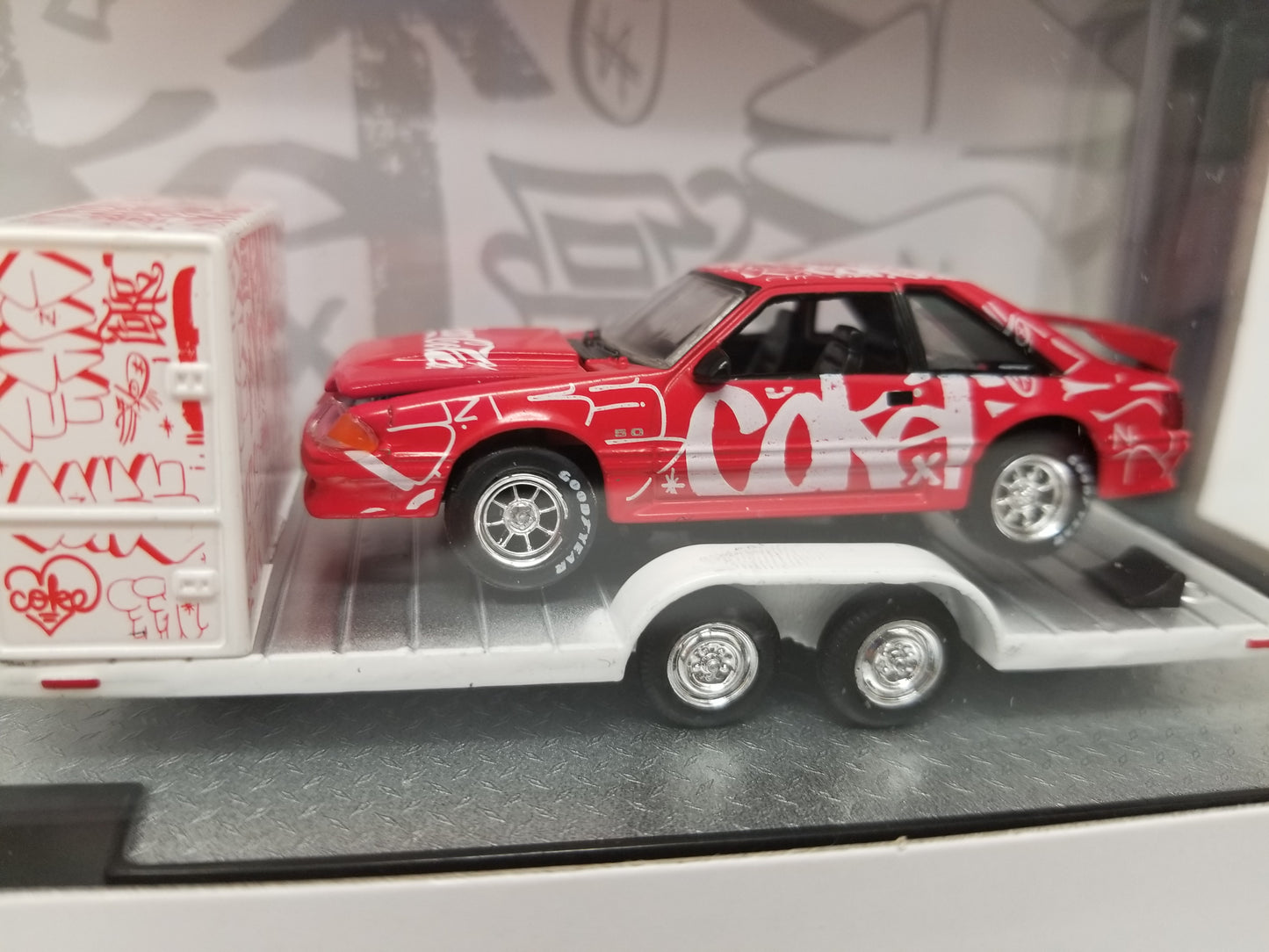 M2 1969 Ford F-100 Ranger 4X4 & 1990 Mustang GT - Coke Auto Hauler