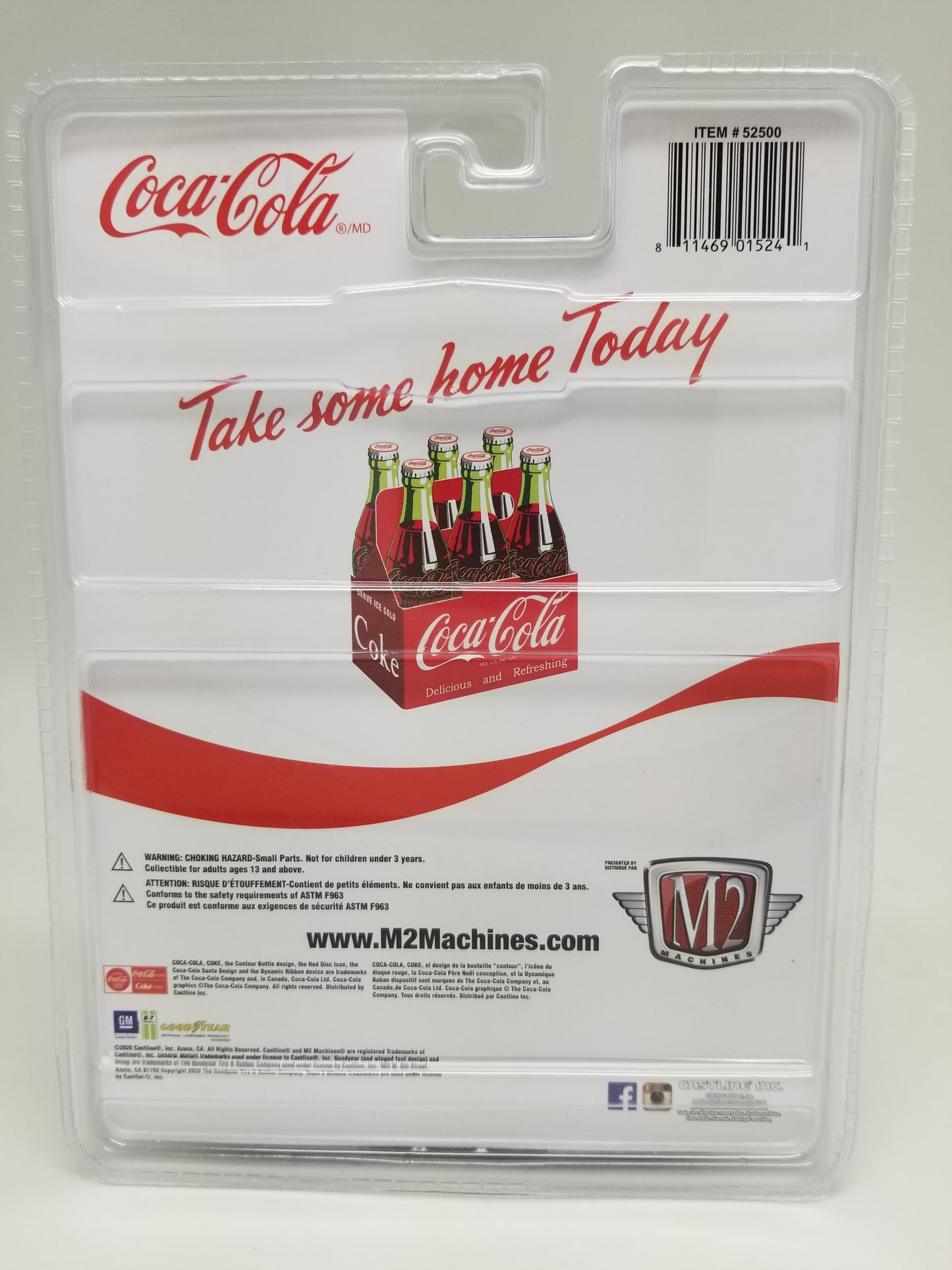 M2 SUPER CHASE 1957 Chevrolet Bel Air Gasser - Coca-Cola