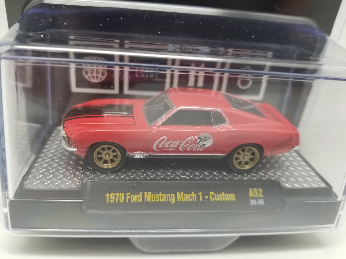 M2 1970 Ford Mustang Mach 1 Custom - Coca-Cola