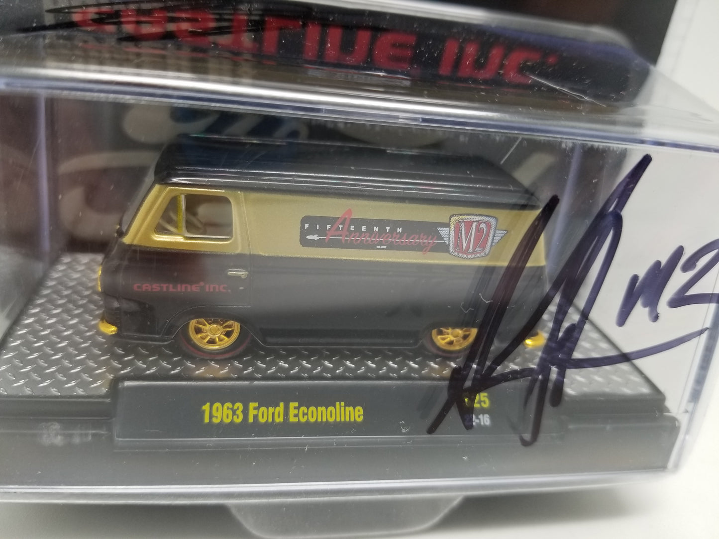 M2 CHASE 1963 Ford AUTOGRAPHED Econoline Van - Castline Inc. 15th Anniv
