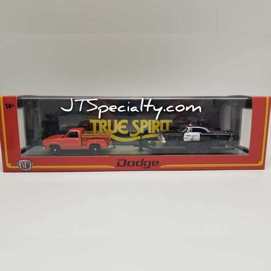 M2 1978 Dodge True Spirit & 1957 Coronet Police Car D500 - Auto Hauler
