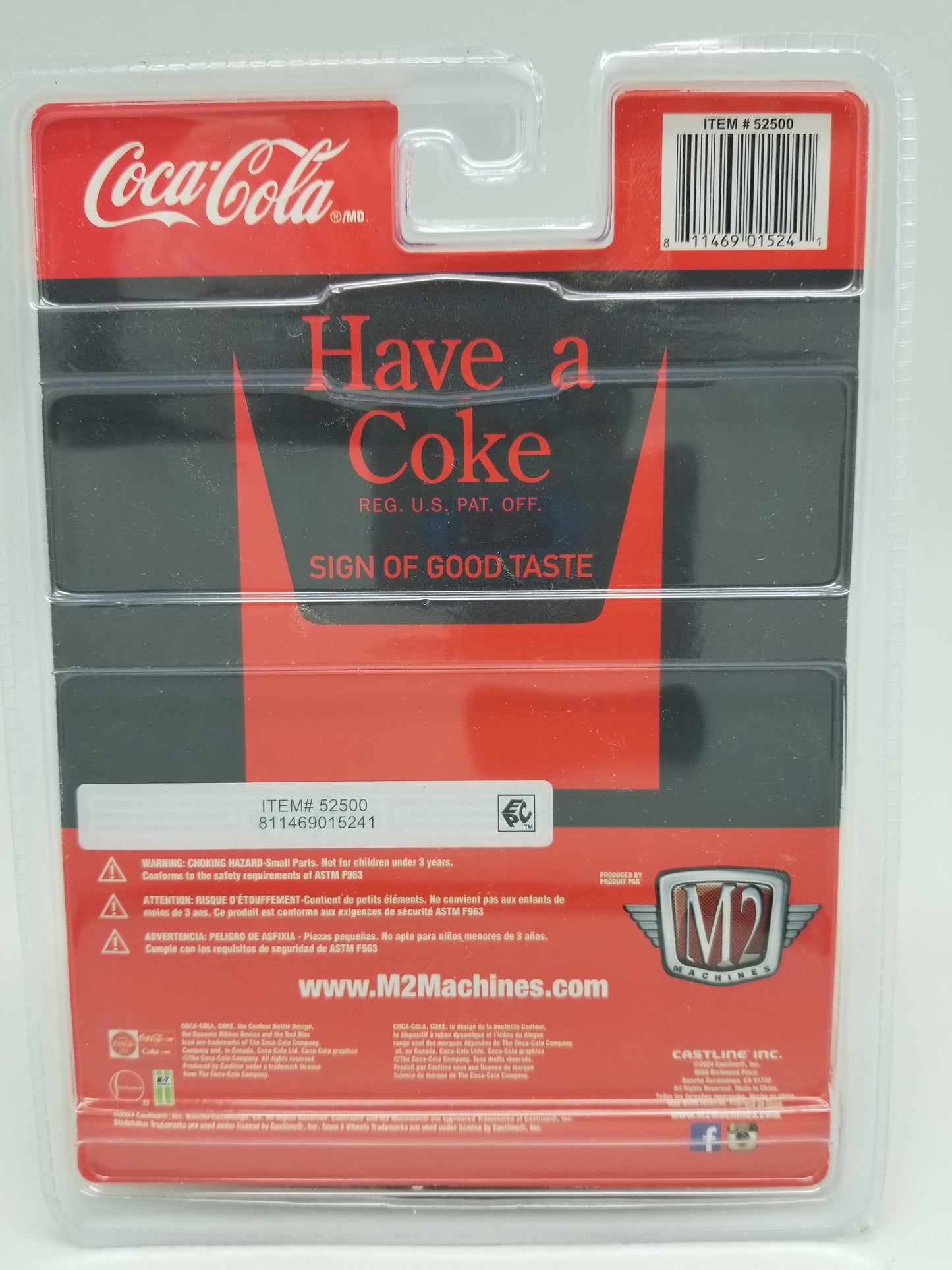 M2 CHASE 1950 Studebaker 2R Truck - Coca-Cola