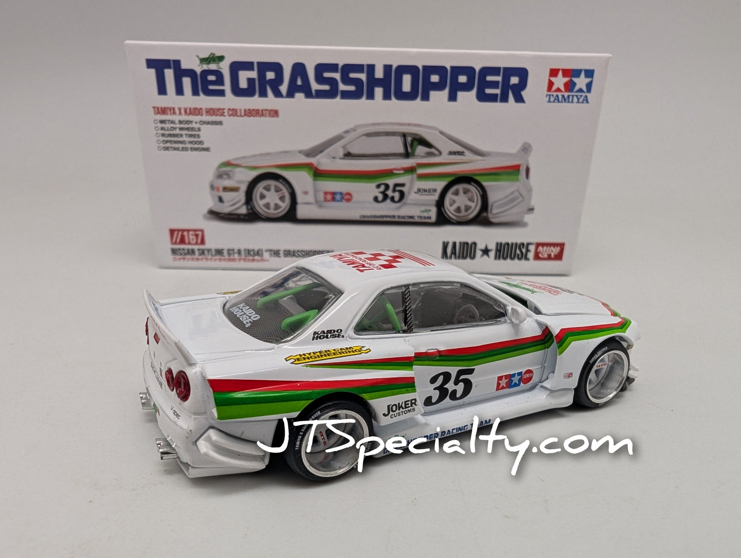 Kaido House 167 Nissan Skyline GT-R TAMIYA Grasshopper