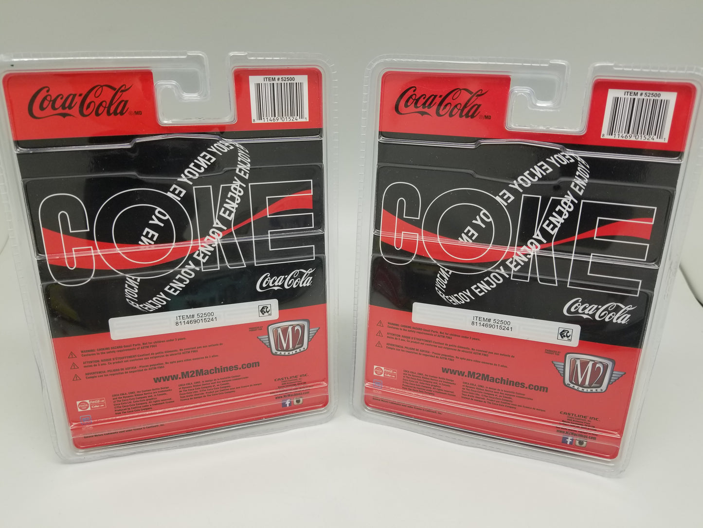 M2 CHASE 1987 Buick Grand National PAIR - Coca-Cola
