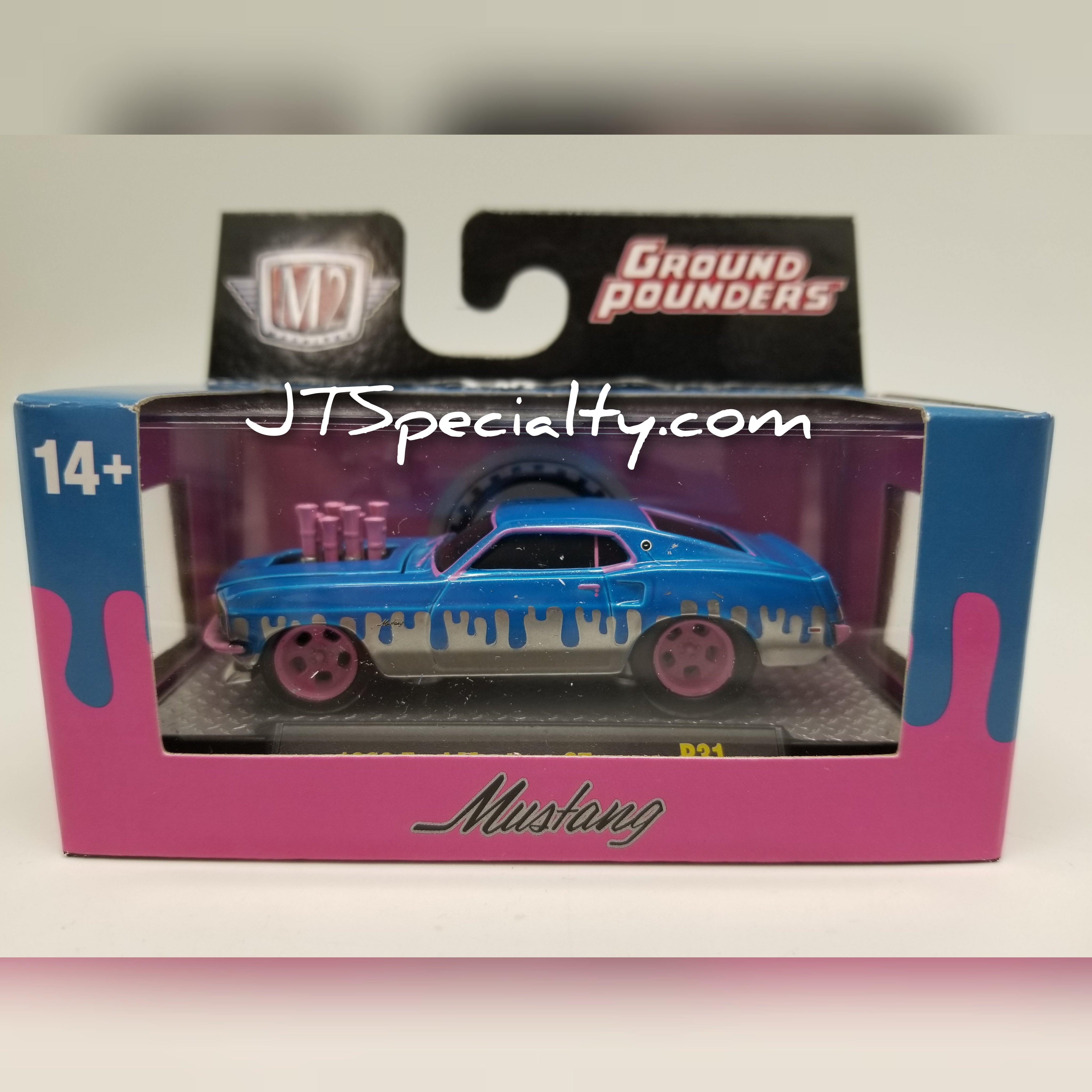 M2 SUPER CHASE 1969 Ford Mustang GT - Ground Pounders – JTSpecialty