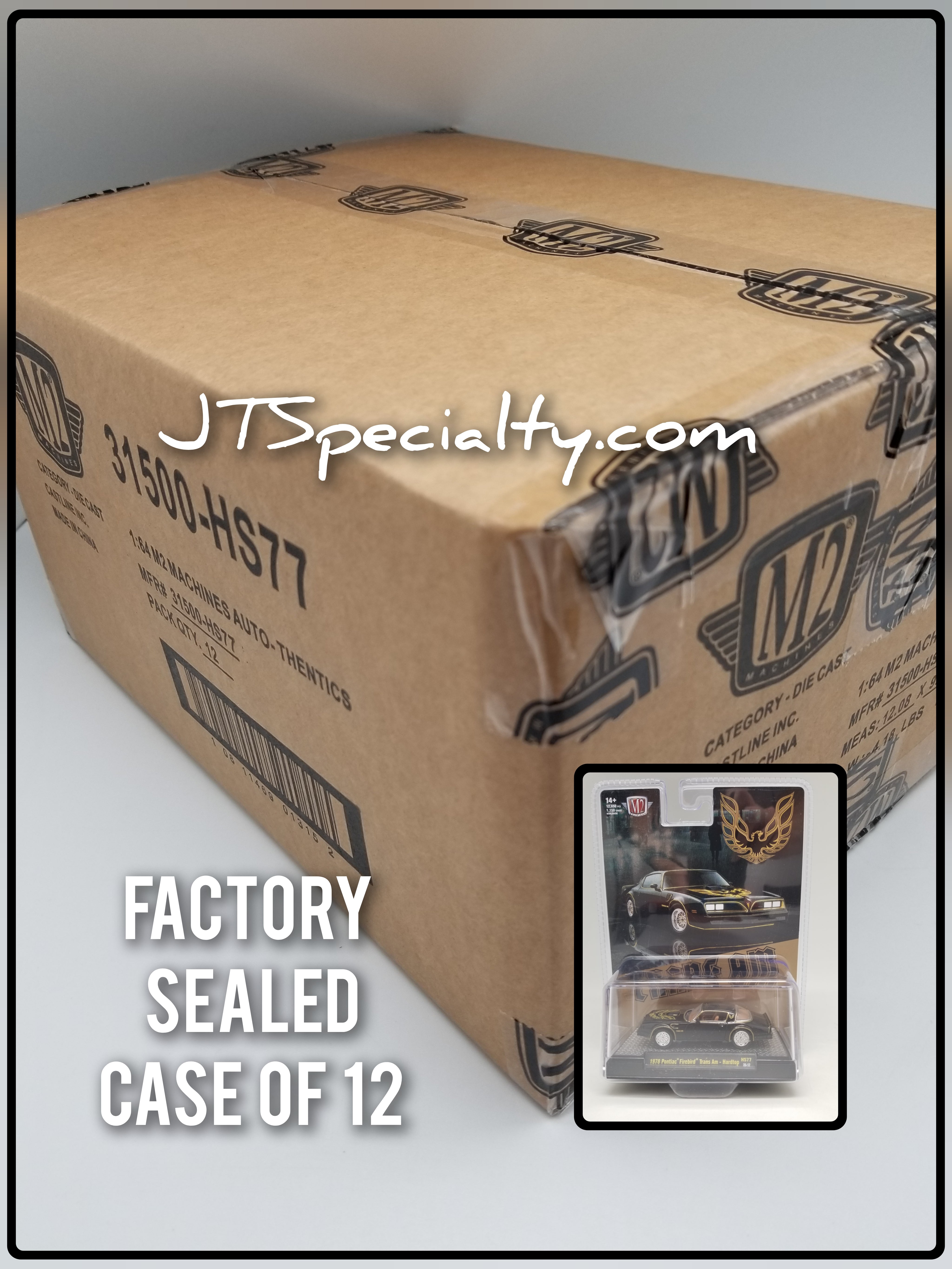 M2 1978 Pontiac Trans Am - CASE of 12 – JTSpecialty