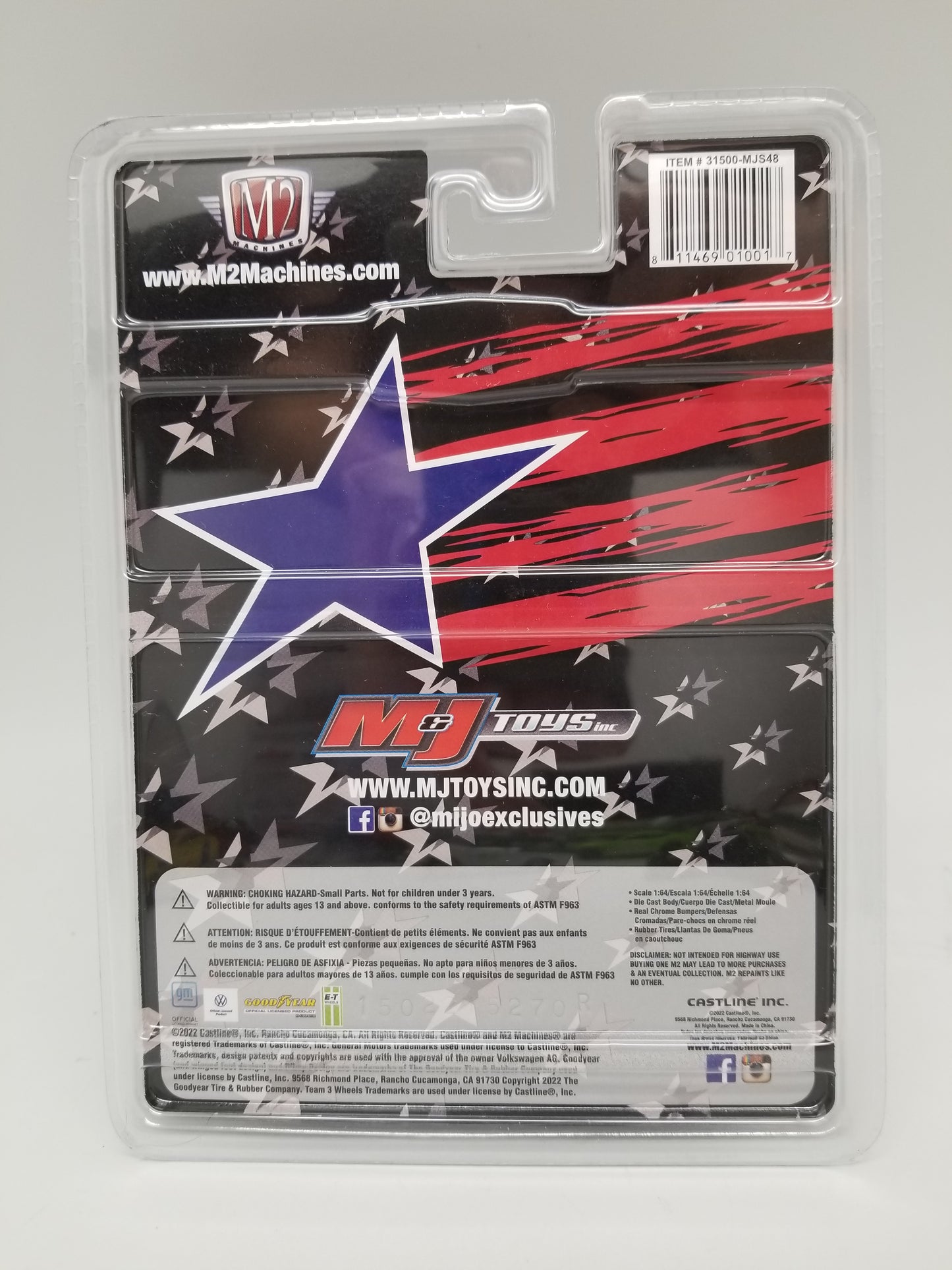 M2 1960 VW Delivery Van - Stars & Stripes - MiJo Exclusive