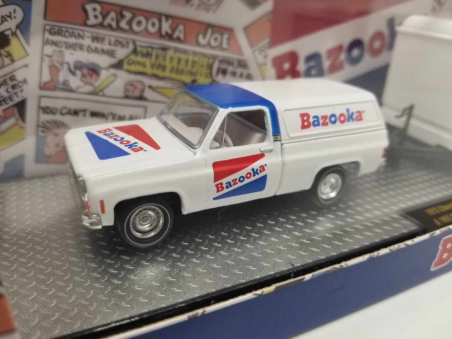M2 1973 Chevrolet Cheyenne 10 & 1955 CHevrolet Bel Air Gasser - Bazooka Auto Hauler