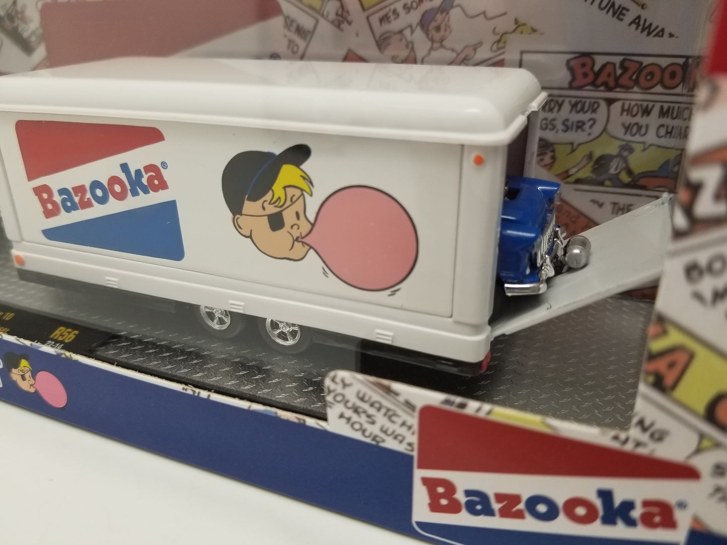 M2 1973 Chevrolet Cheyenne 10 & 1955 CHevrolet Bel Air Gasser - Bazooka Auto Hauler