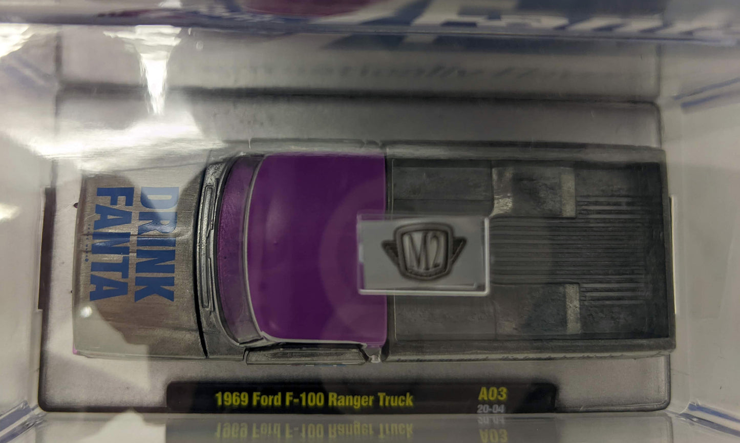 M2 1969 Ford F100 Ranger Truck - Fanta - RAW CHASE