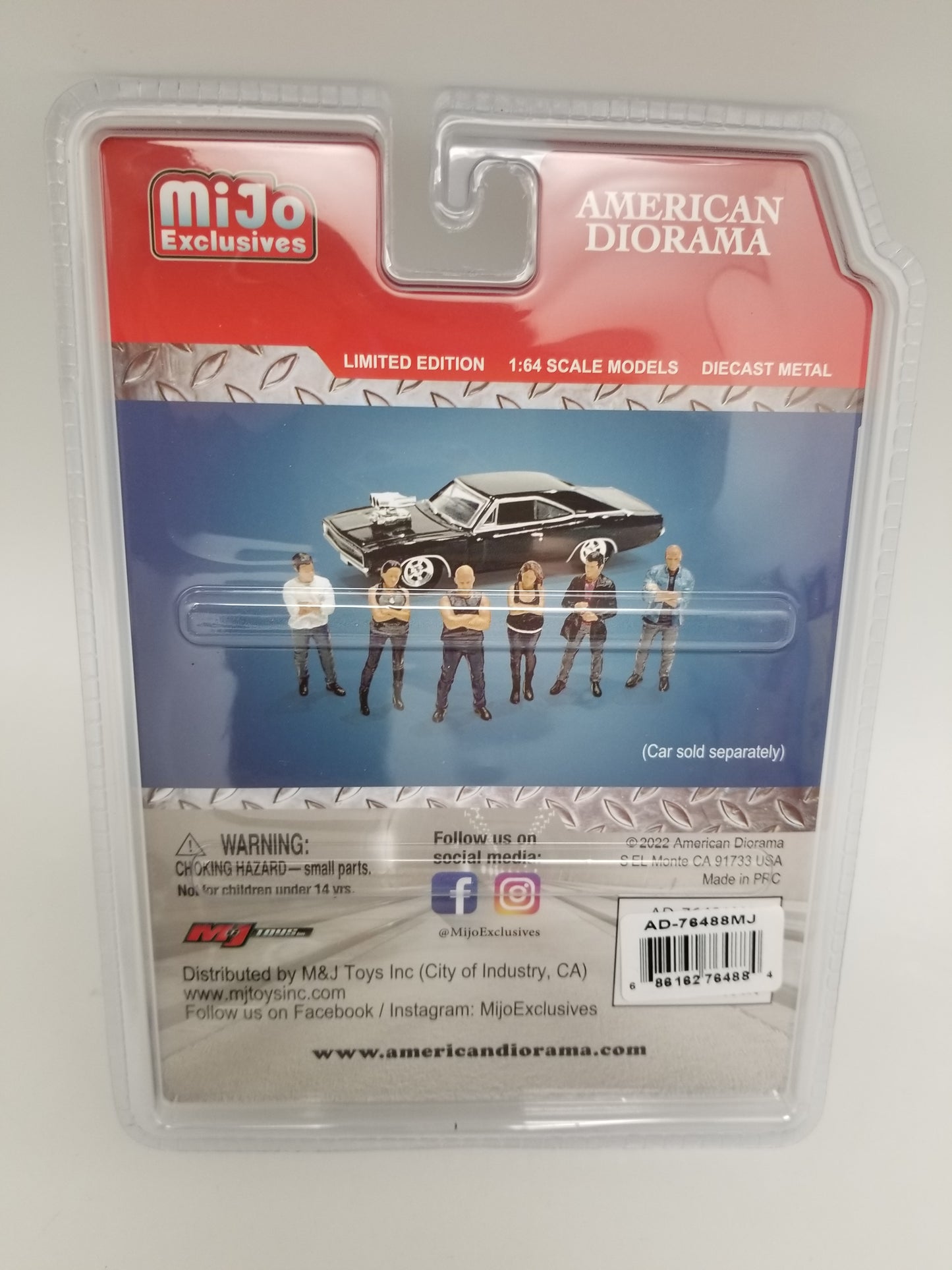 American Diorama CARMEET 3 Diecast Figures