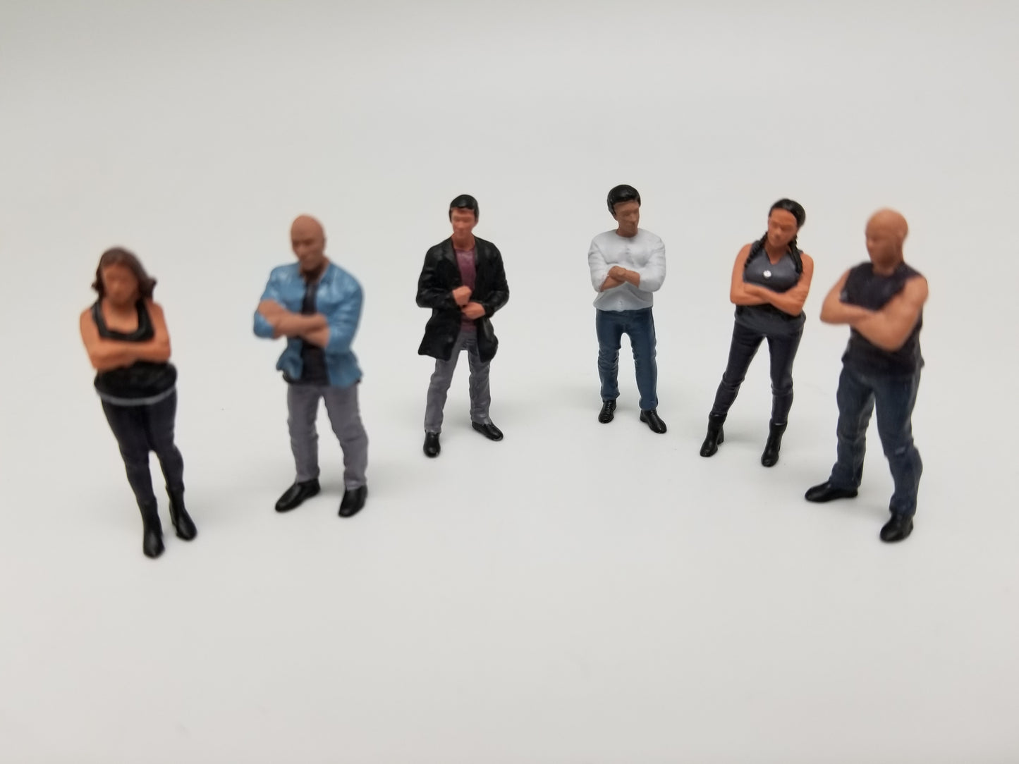 American Diorama CARMEET 3 Diecast Figures