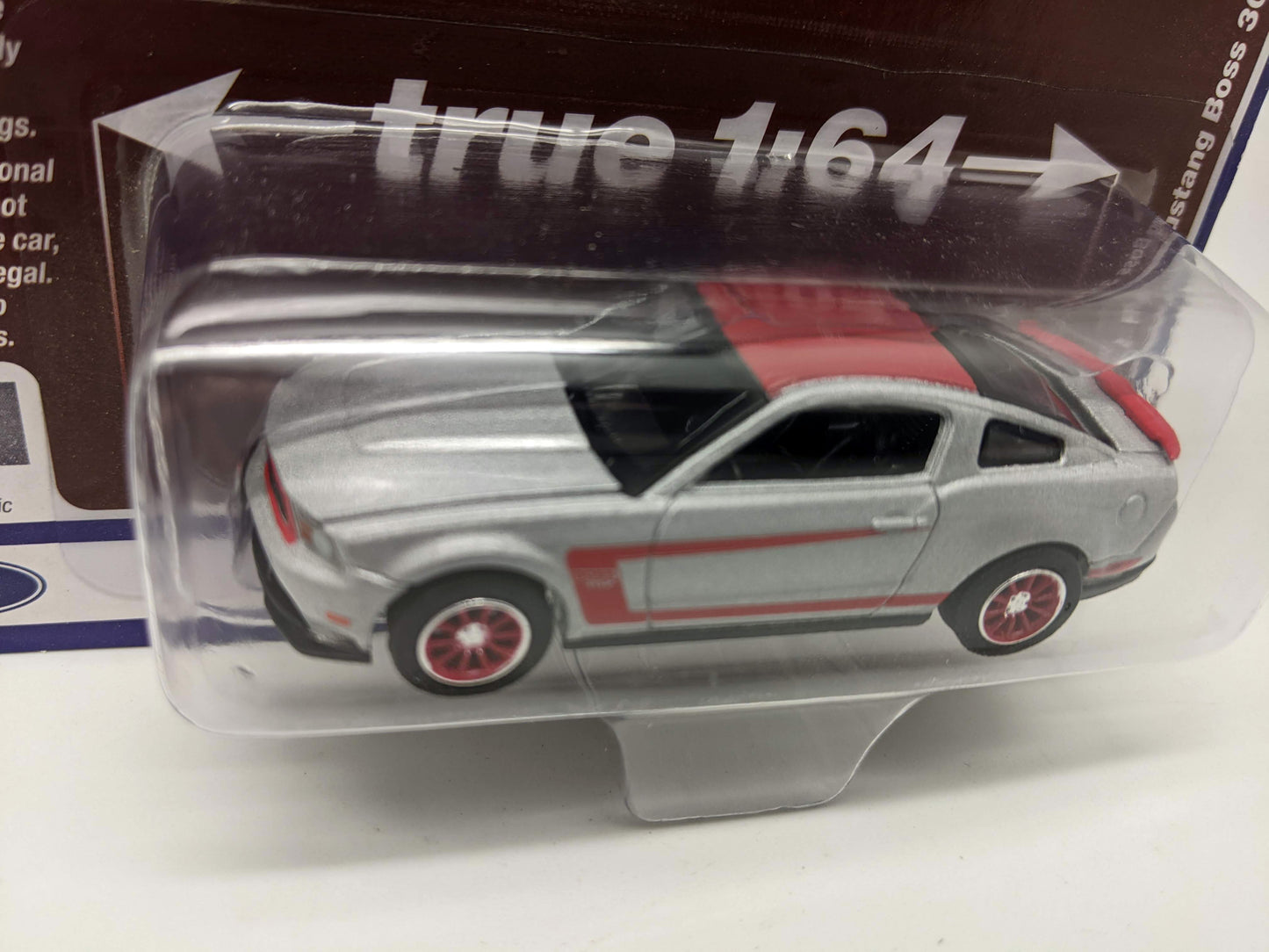AW 2012 Ford Mustang Boss 302 Laguna Seca - Silver