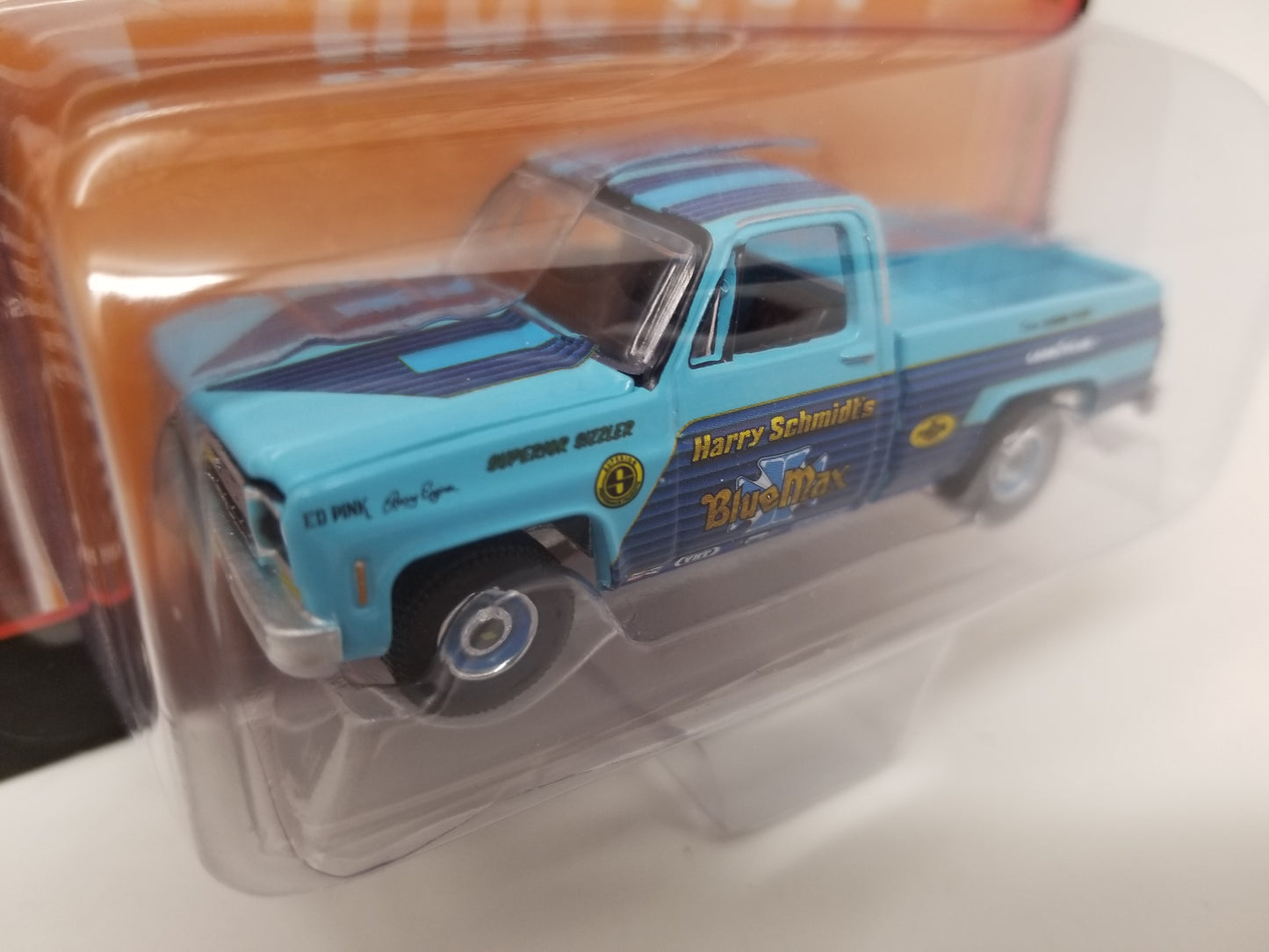 AW 1973 Chevrolet C-10 Support Vehicle - Racing Legends Harry Schmidt's Blue Max