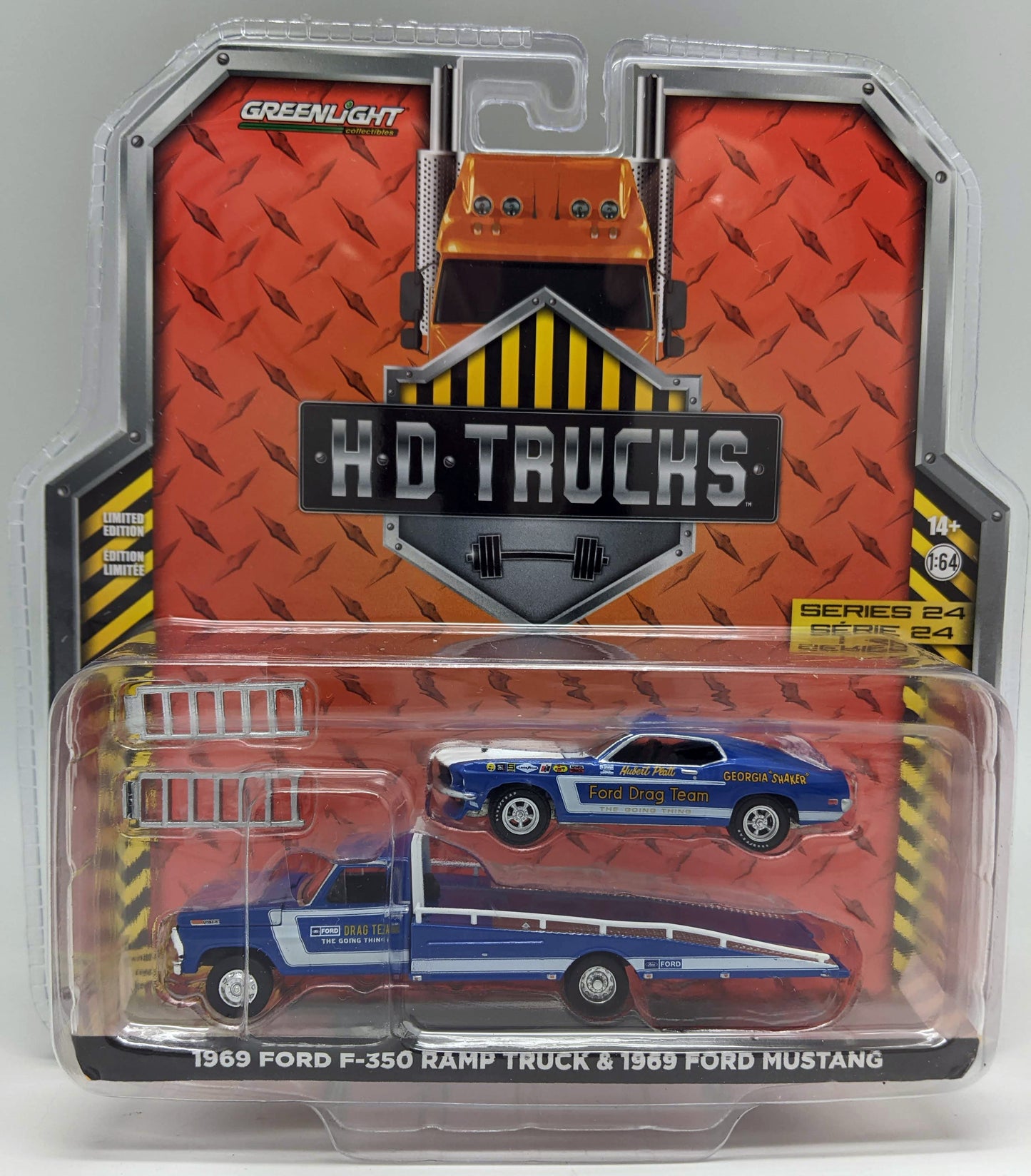 GL - 1969 Ford F-350 Ramp Truck & 1969 Ford Mustang