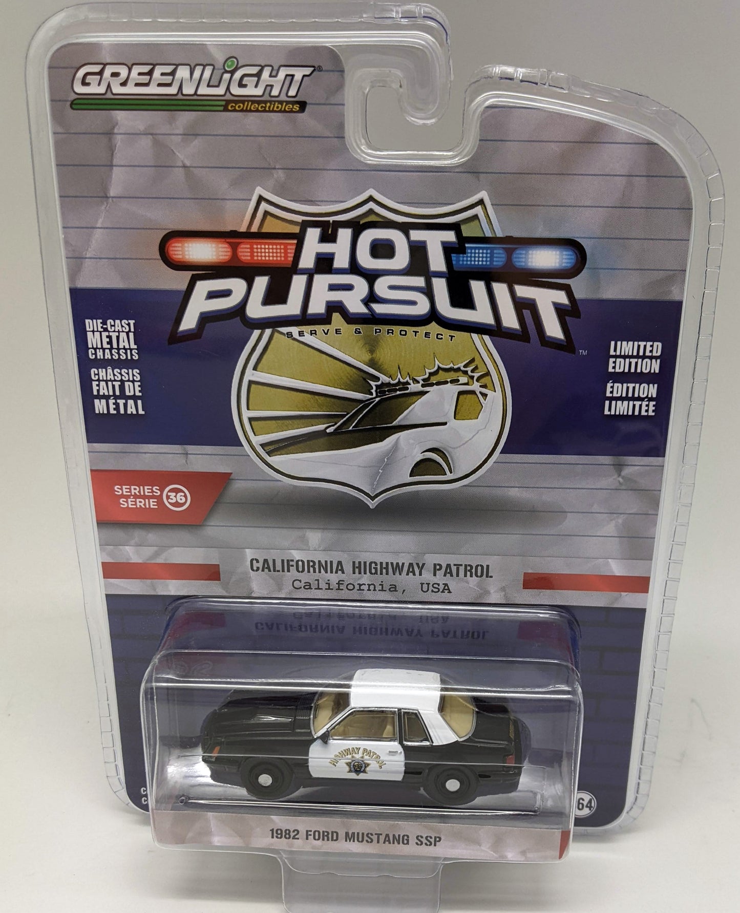 GL - 1982 Ford Mustang SSP - Hot Pursuit California Highway Patrol