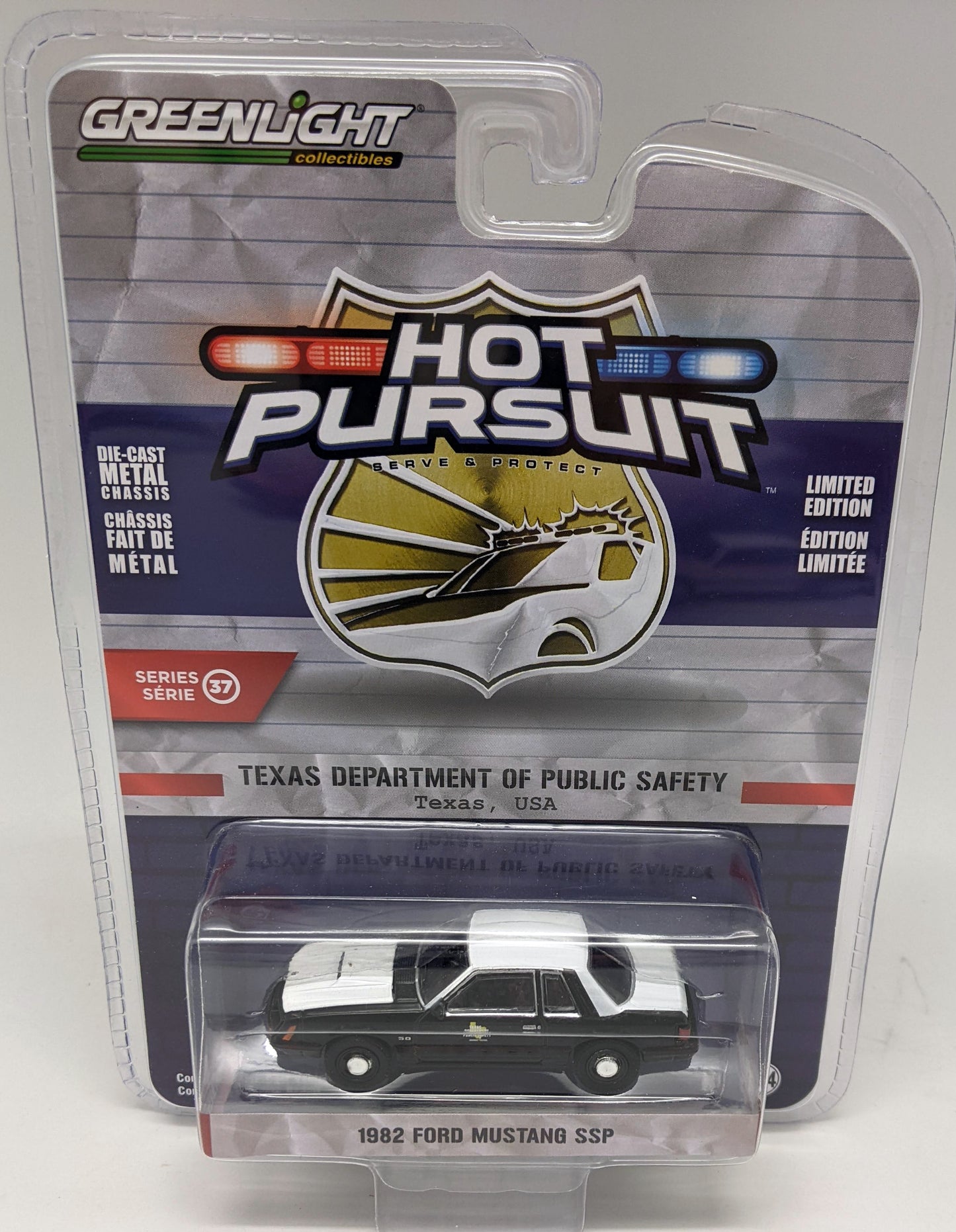 GL - 1982 Ford Mustang SSP Texas Department of Public Safety - Hot Pursuit