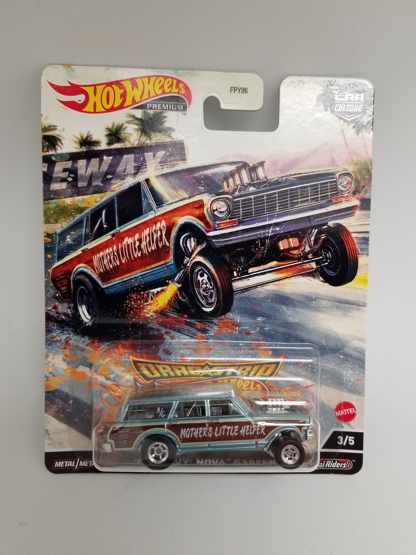 Hot Wheels PREMIUM - 2022 Car Culture DRAG STRIP DEMONS - SET OF 5