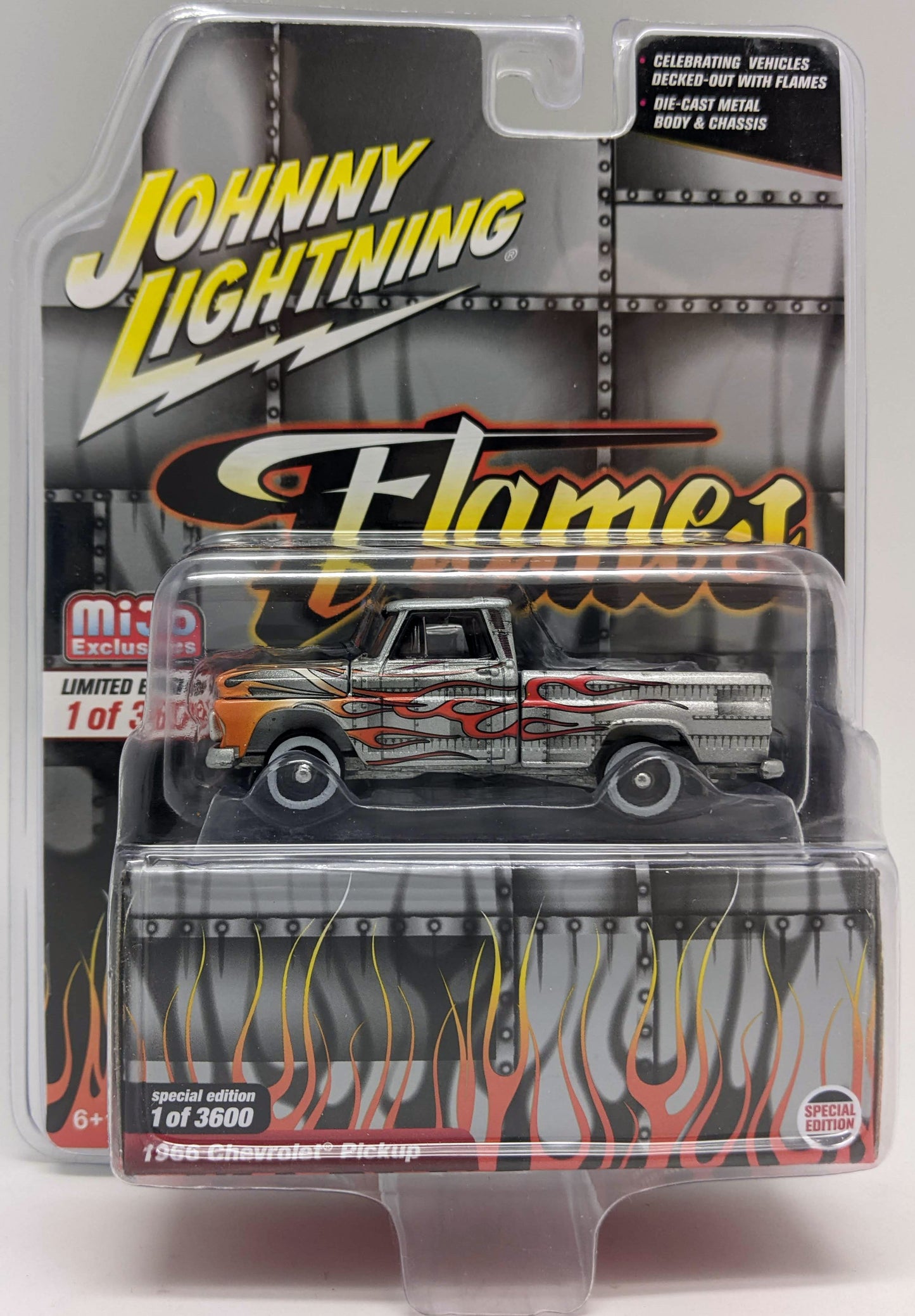 JL 1966 Chevrolet Pickup FLAMES - MiJo Exclusive