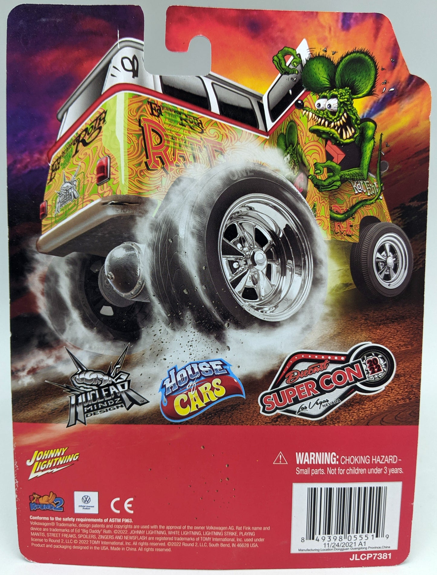 JL 1965 Volkswagen Samba Bus - Rat Fink ZINGERS!
