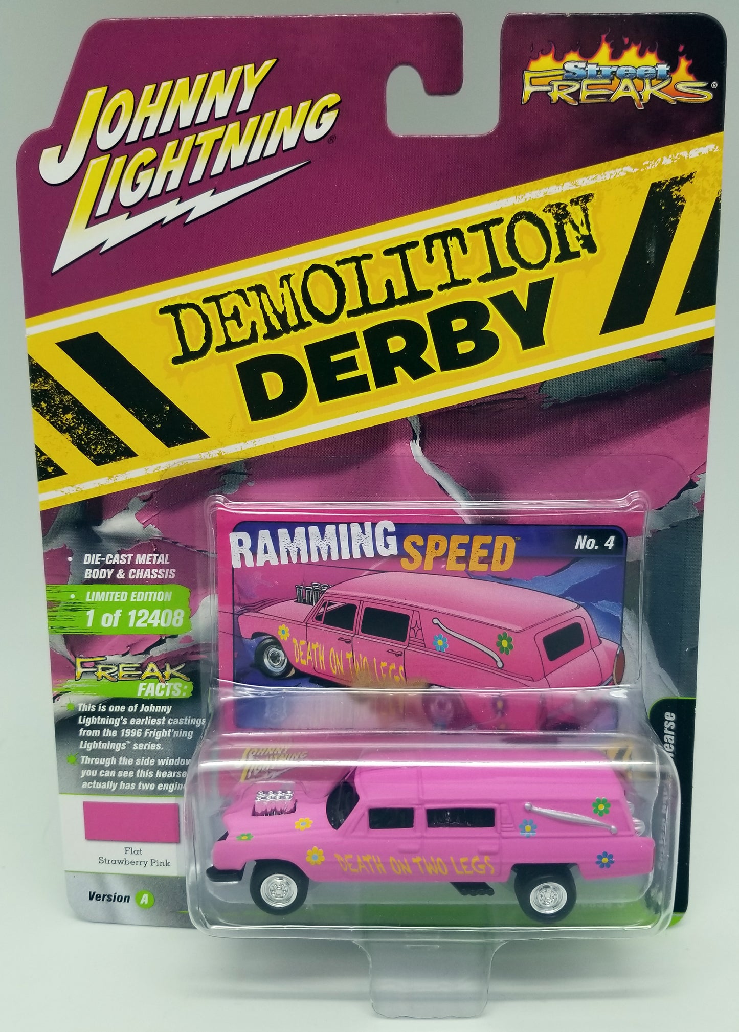 JL 1970s Custom Haulin Hearse - Demolition Derby - Reverse In Pieces