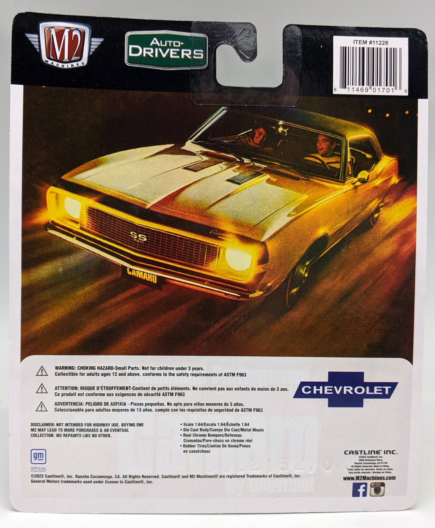 M2 1968 Chevrolet Camaro SS - Command Performance