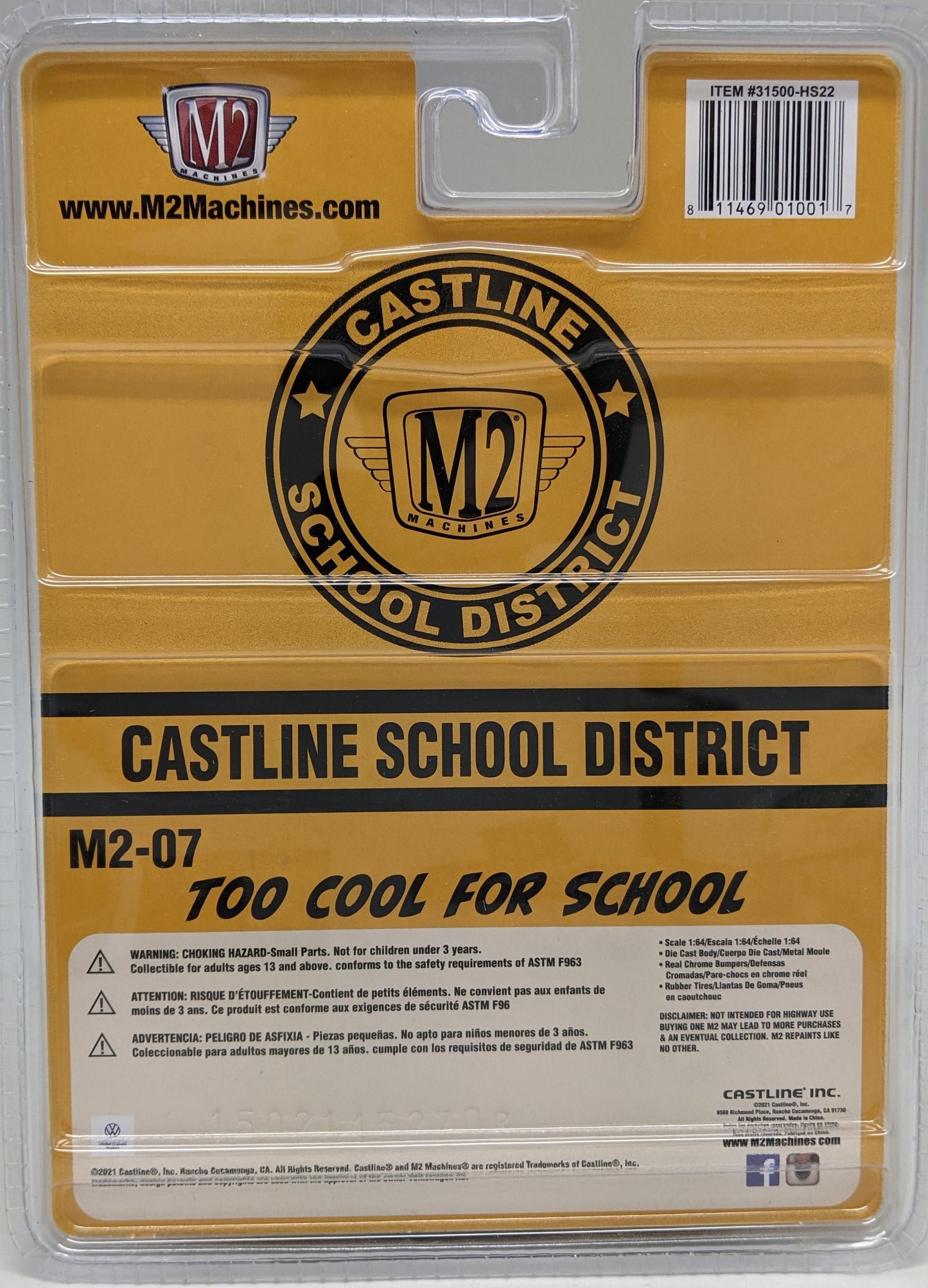 M2 1960 VW Delivery Van - Castline School District
