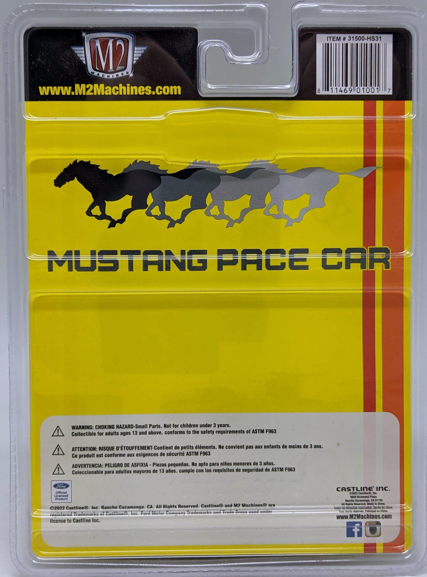 M2 1987 Ford Mustang GT - Custom - Mustang Pace Car