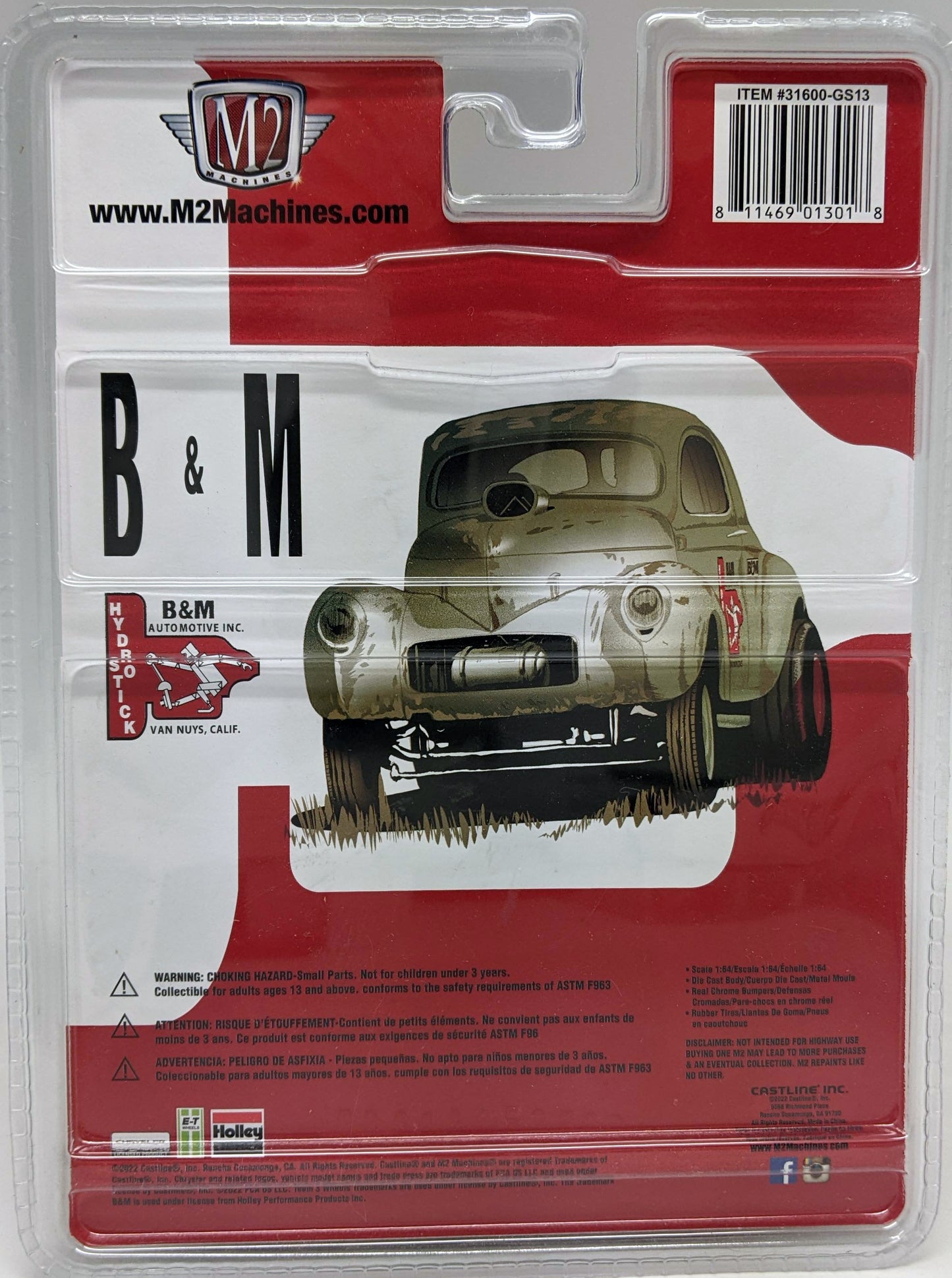 M2 1941 Willys Coupe Gasser - B&M