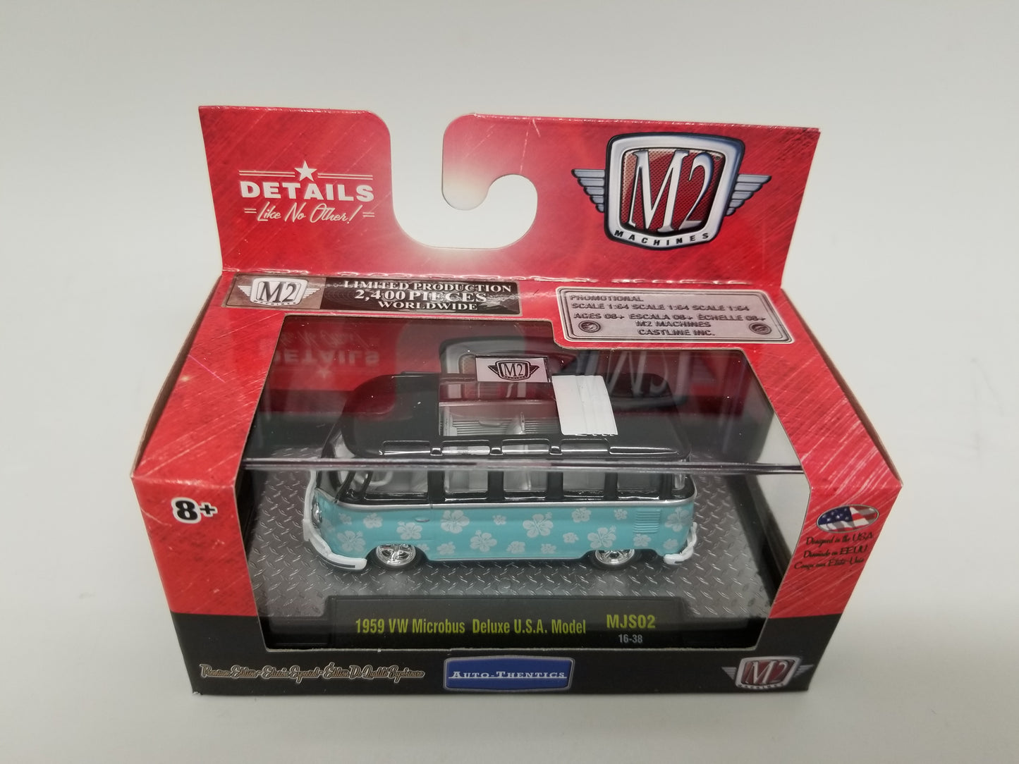 M2 1959 VW Microbus Deluxe U.S.A. Model - MiJo Exclusive