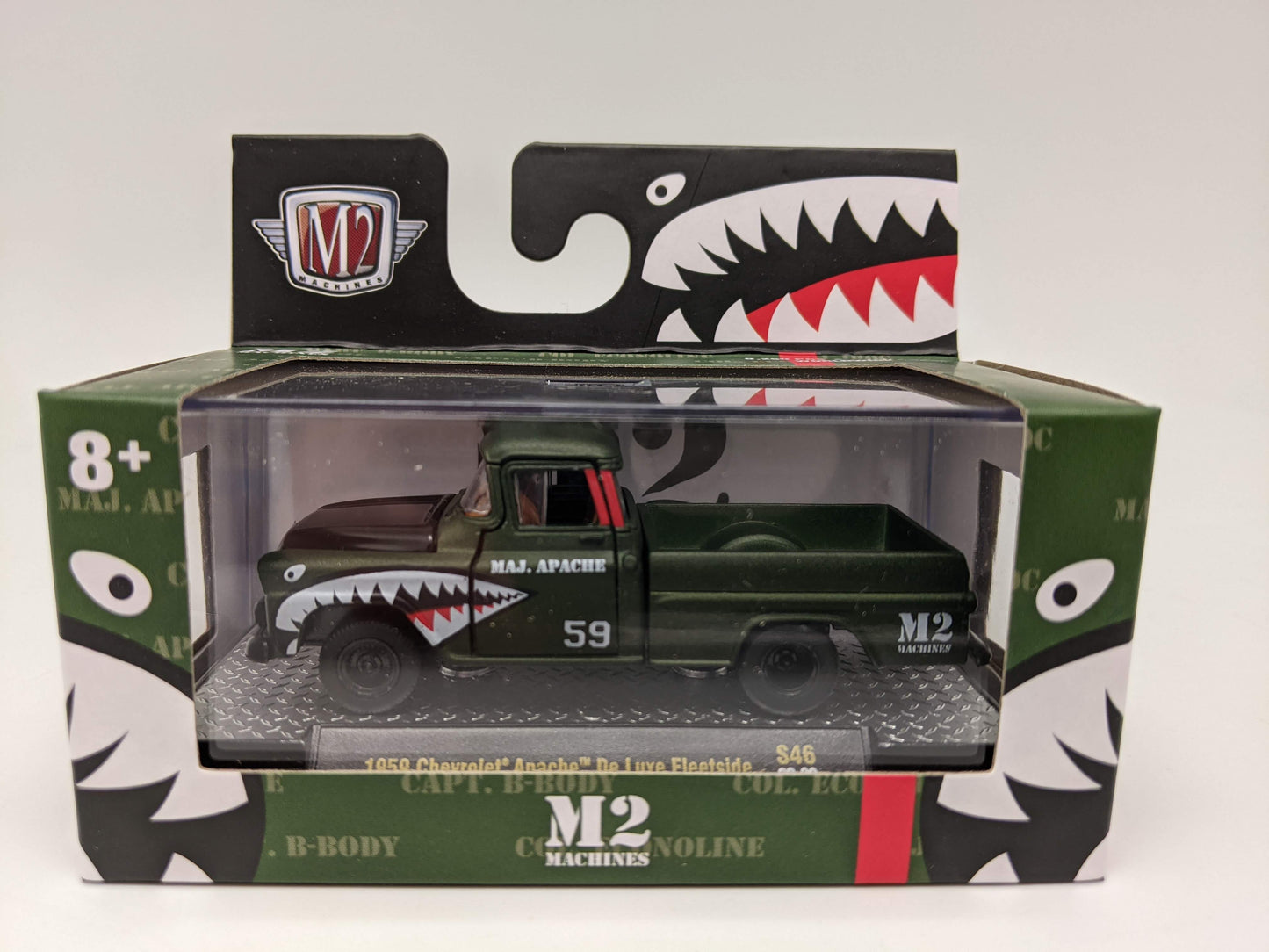 M2 1959 Chevrolet Apache De Luxe Fleetside - Tiger Shark