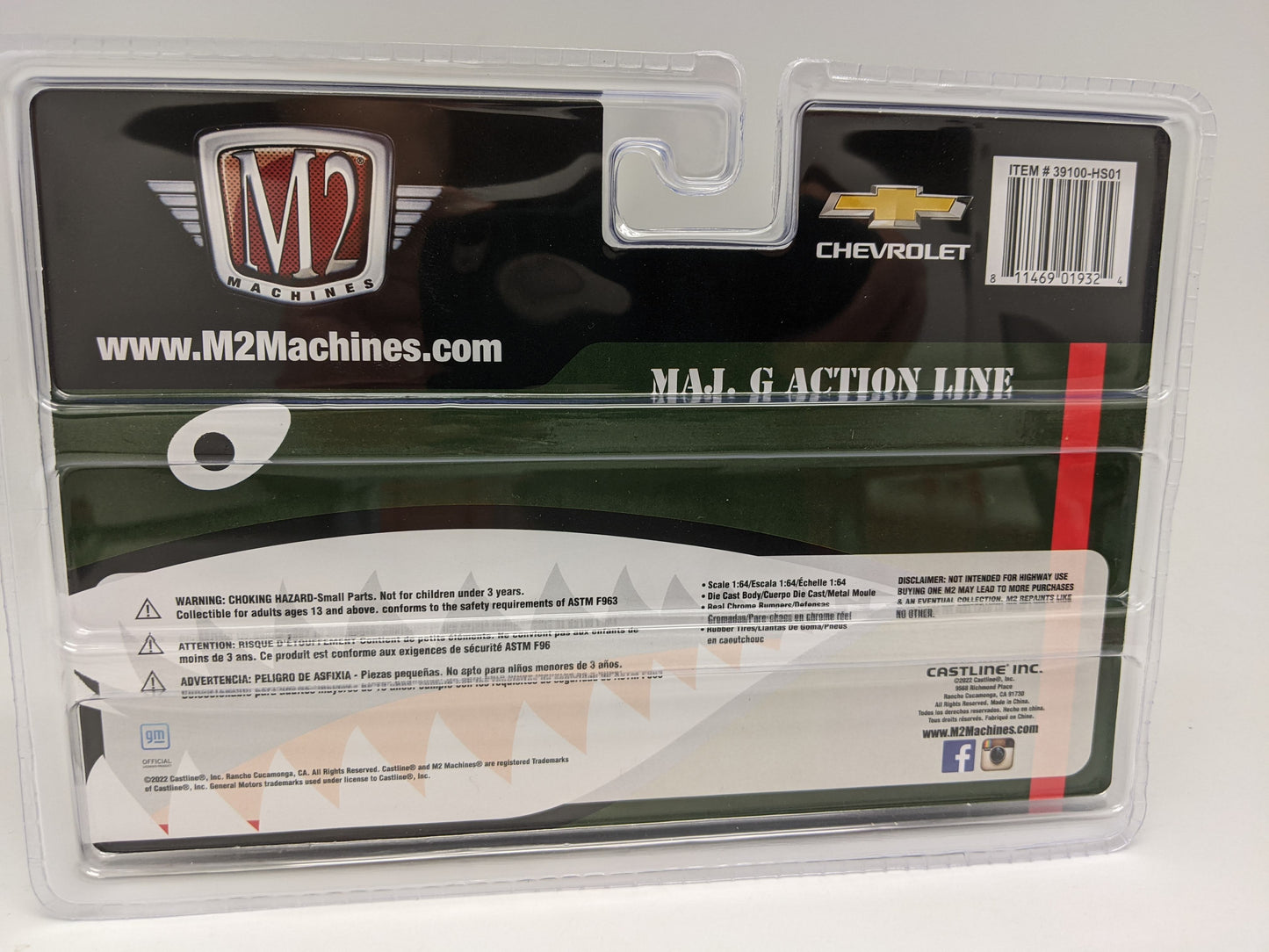 M2 1968 Chevrolet C60 Truck - Maj. G Action Line