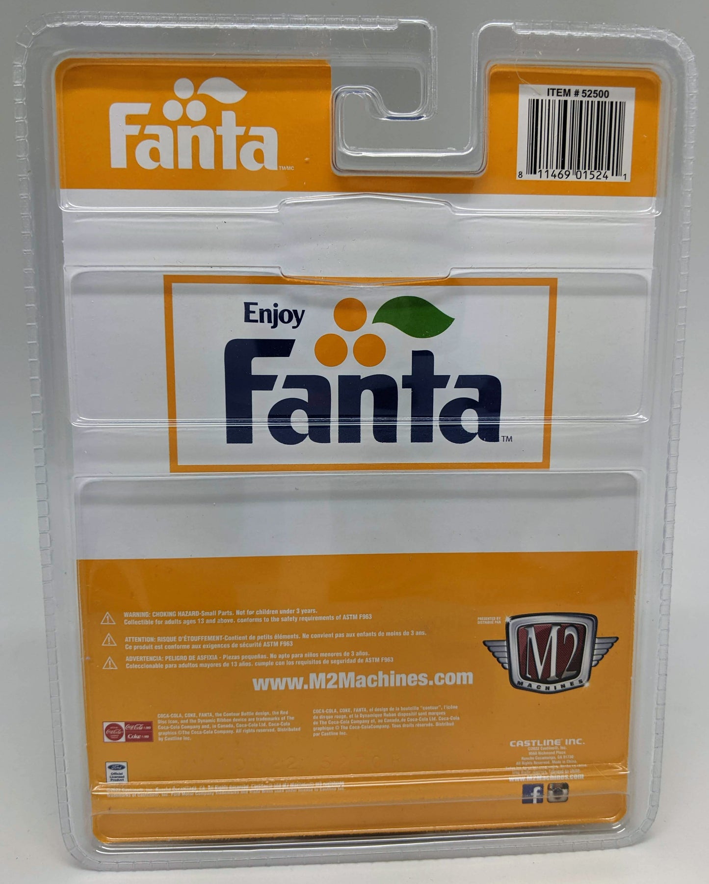 M2 1988 Ford Mustang GT - Fanta Pineapple