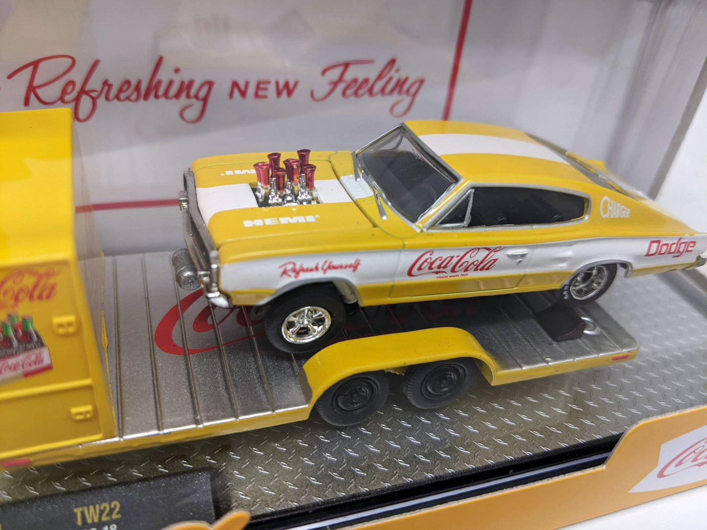 M2 1964 Dodge A100 Panel Van & 1966 Dodge Charger Gasser - Coca-Cola