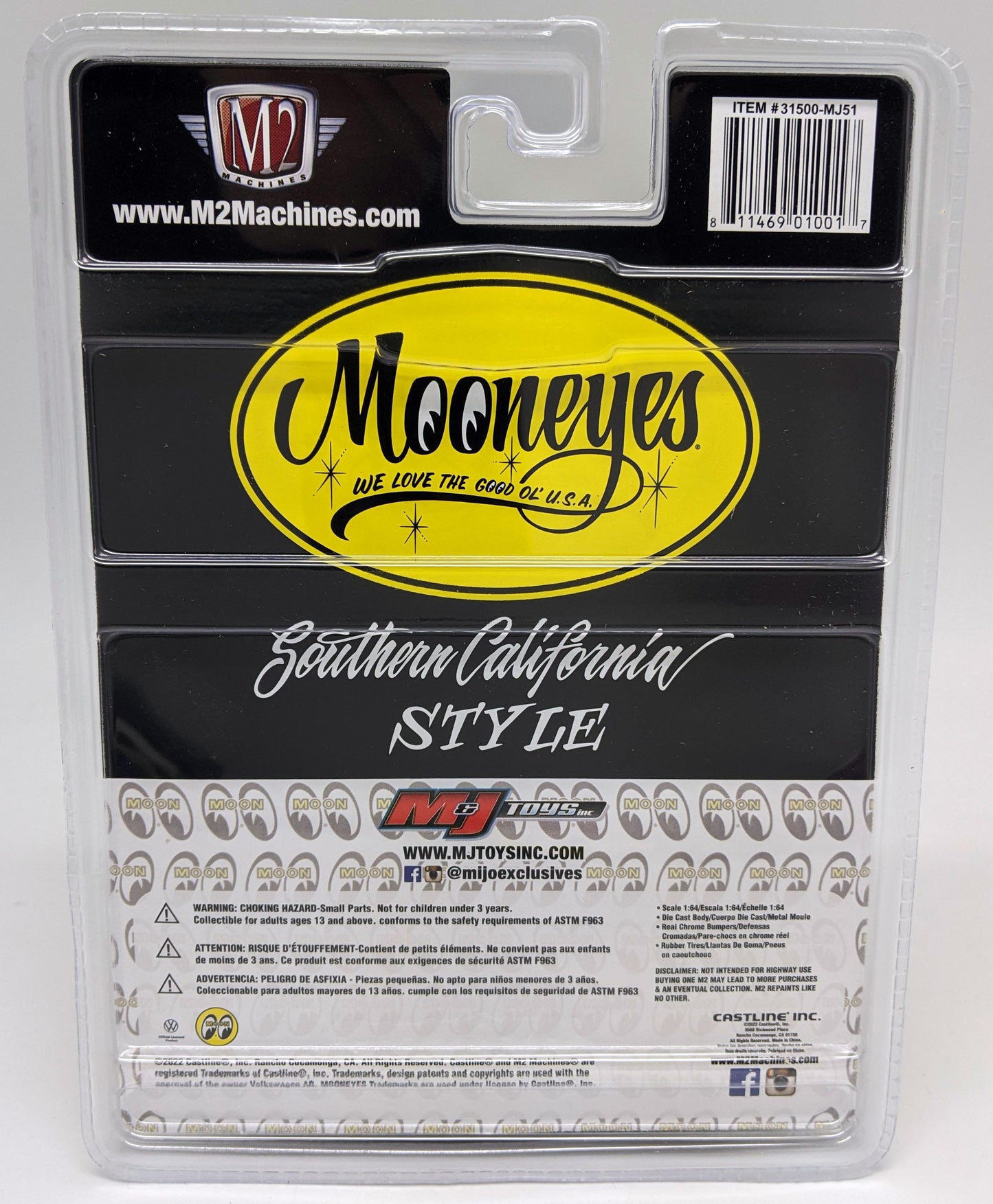 M2 1960 Volkswagen Type 2 Pickup - Mooneyes -MiJo