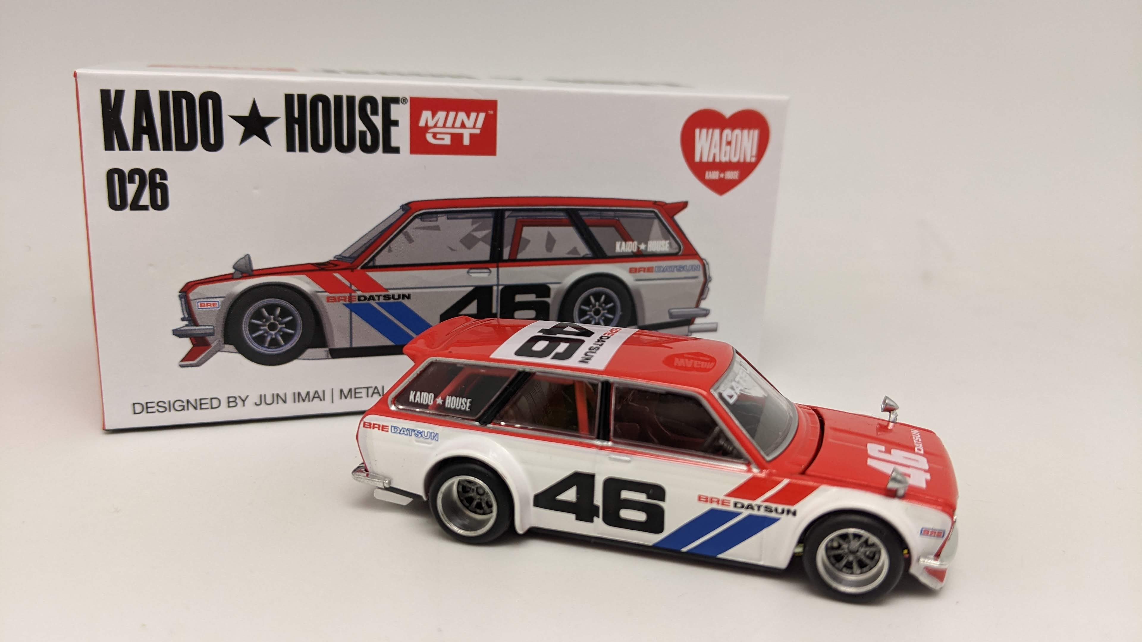 Kaido House 026 MiniGT - Datsun Kaido 510 Wagon BRE V1 – JTSpecialty