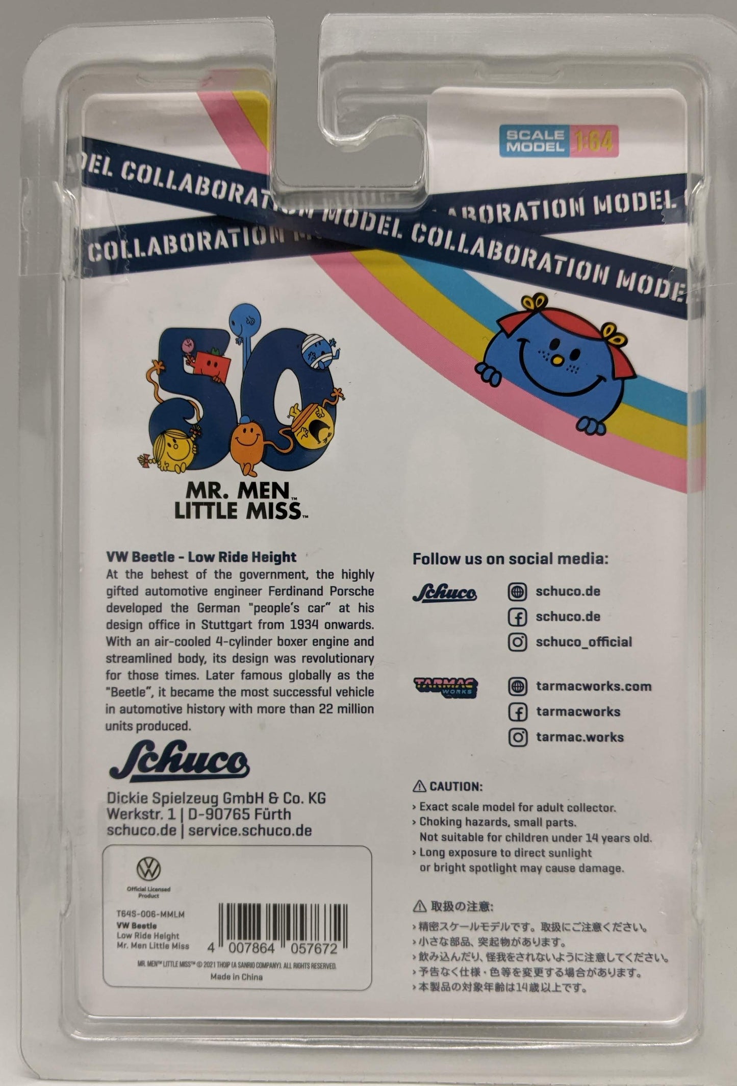 Tarmac Works - VW Beetle - Mr. Men Little Miss