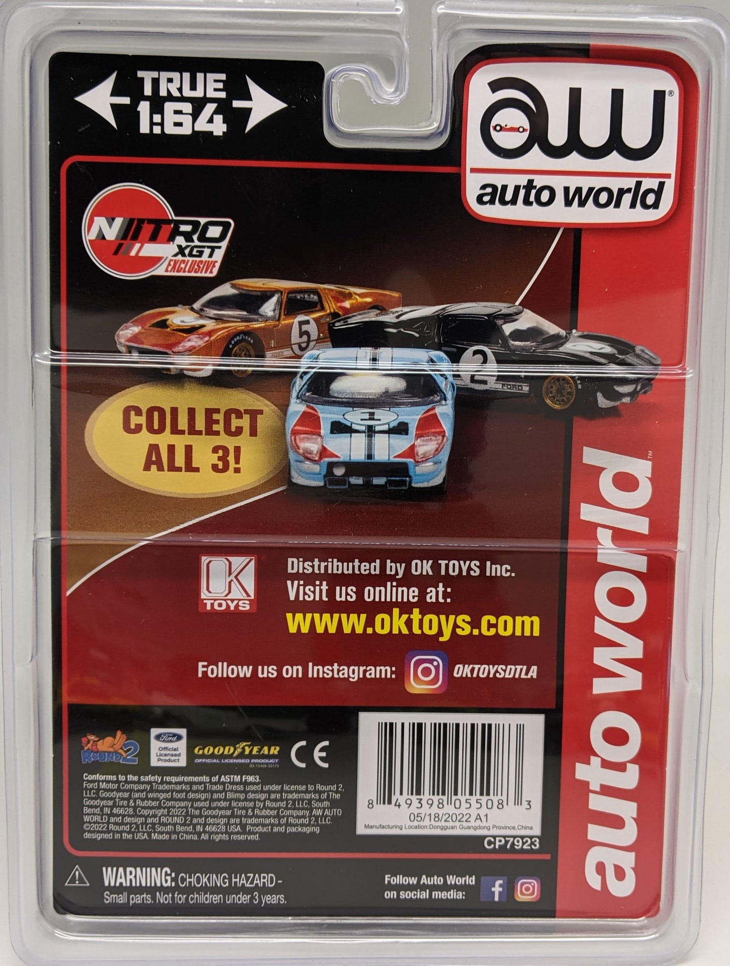 AW 1966 Ford GT40 Gold