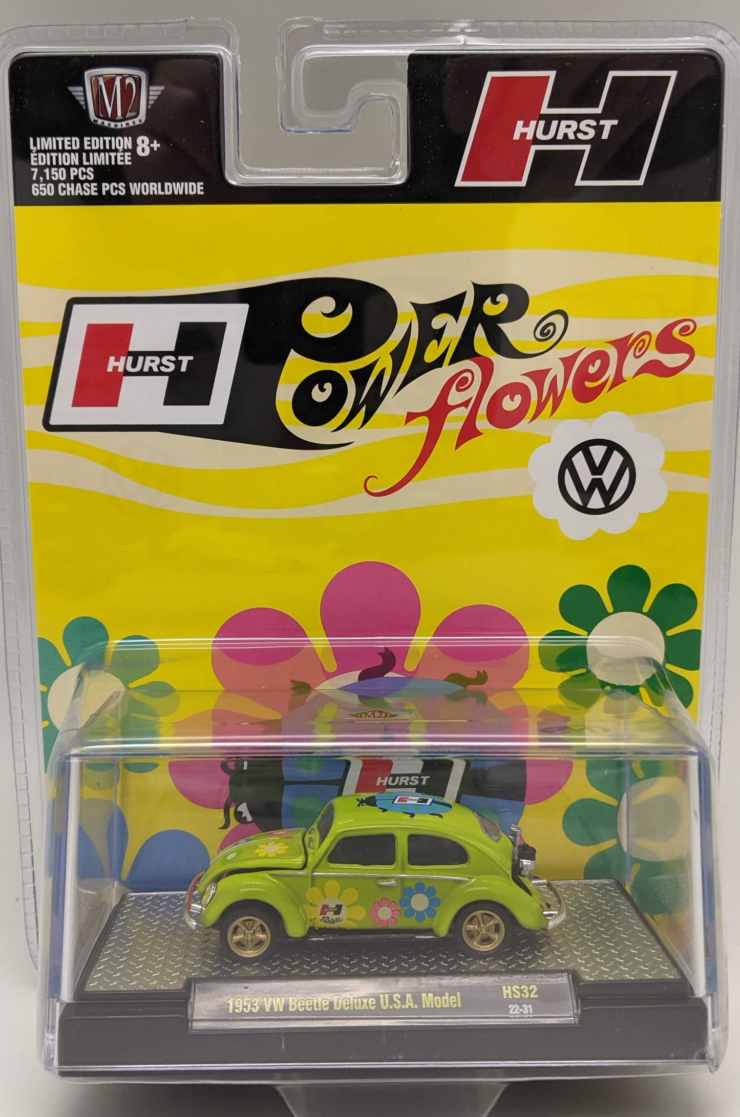 M2 1953 VW Beetle Deluxe USA Model - HURST Power Flowers