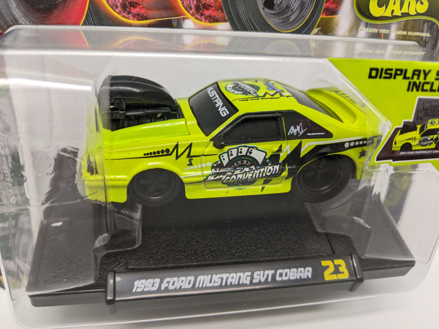 MM #23 - 1993 Ford Mustang SVT COBRA - Diecast Super Convention Car