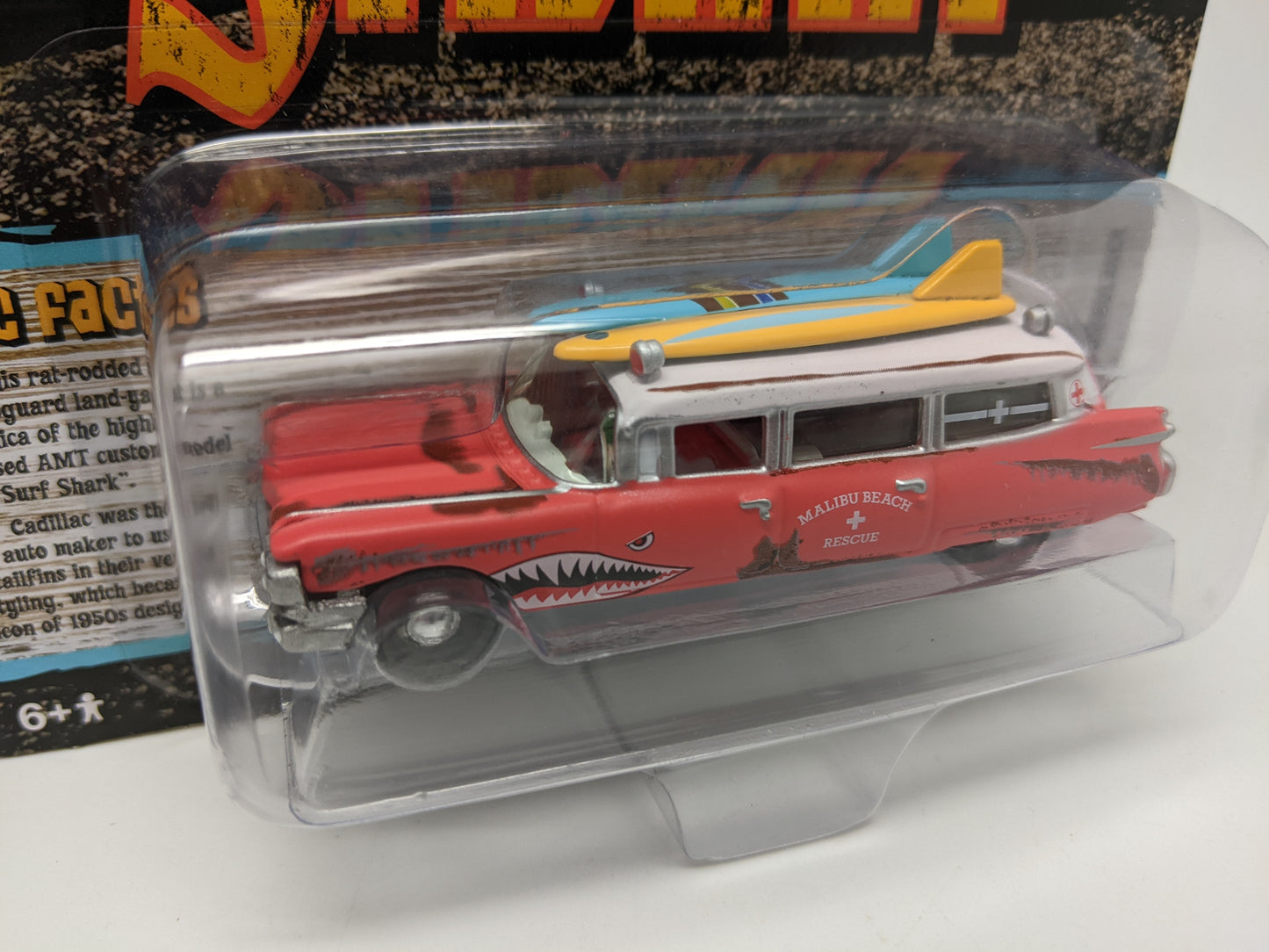 JL 1959 Cadillac Ambulance - Surf Shark