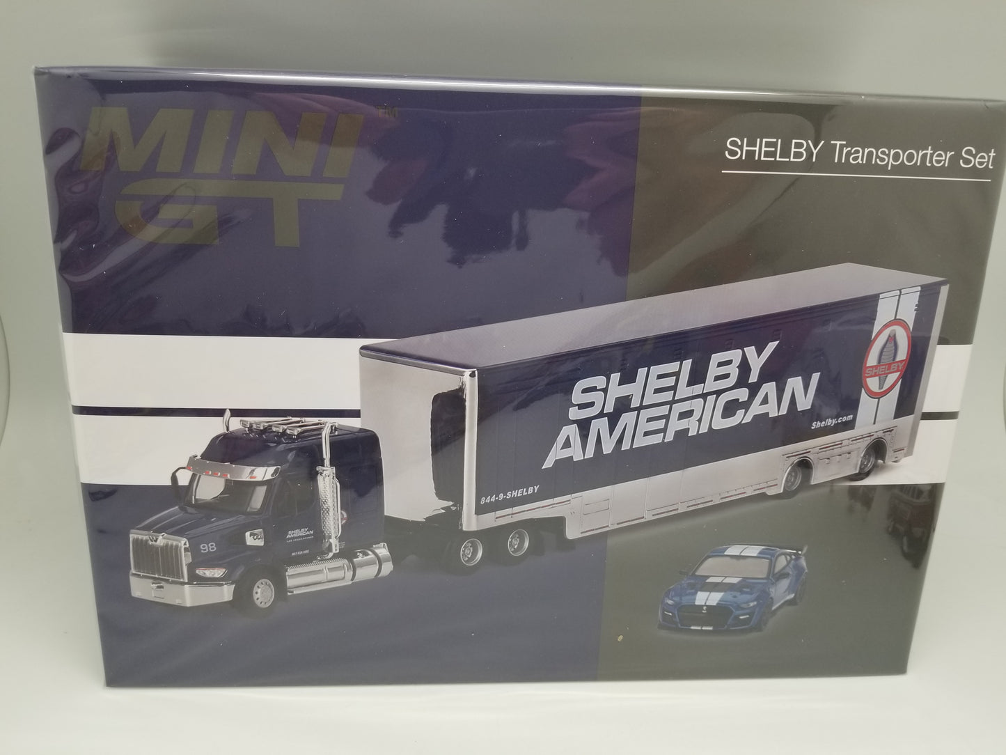 MiniGT Shelby Transporter Set - SHELBY AMERICAN