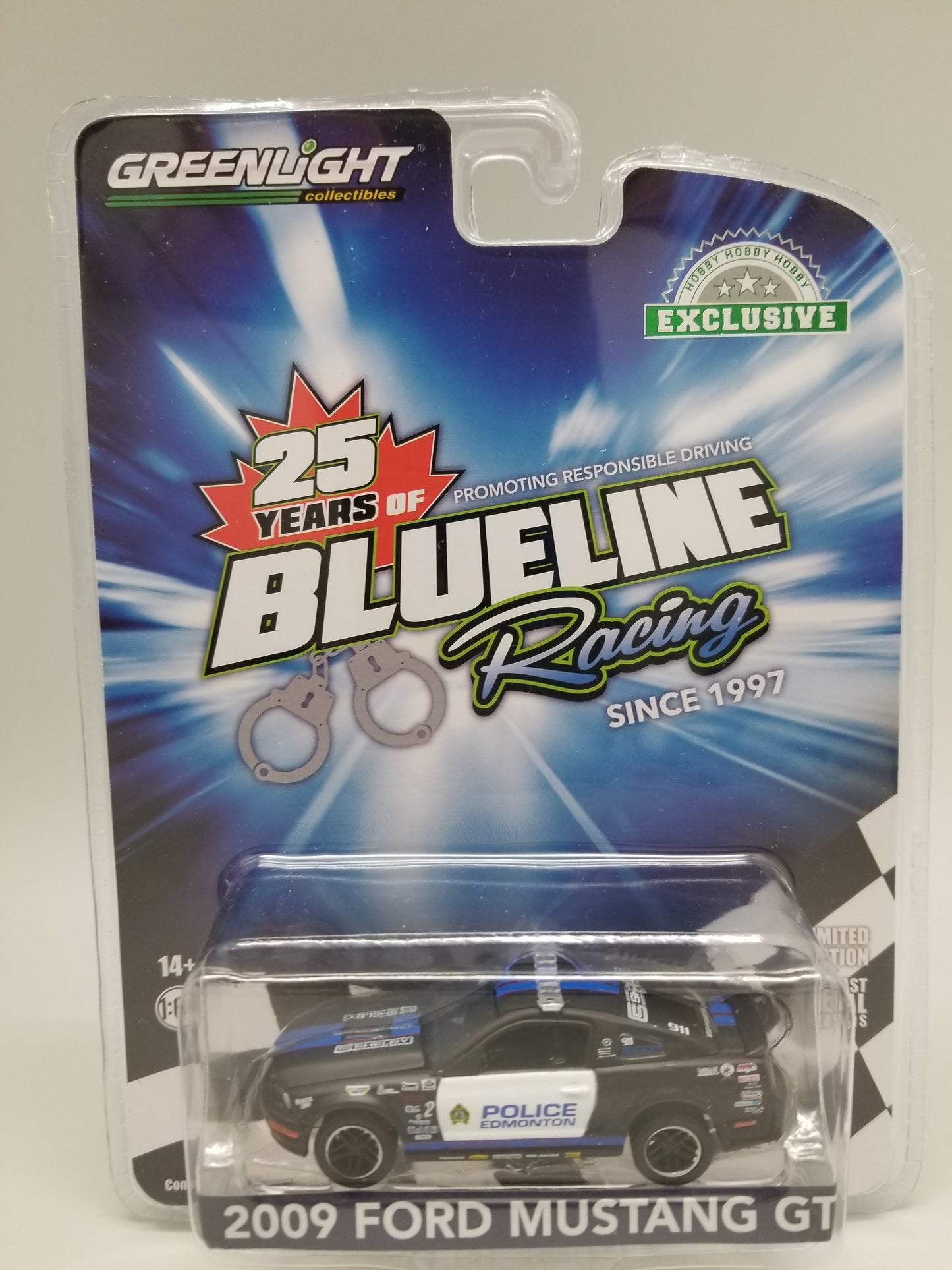 GL - 2009 Ford Mustang GT - Edmonton Police - 25 Years of Blueline Racing