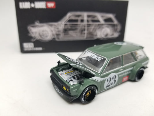 Kaido House 076 Datsun Kaido 510 Wagon - GREEN