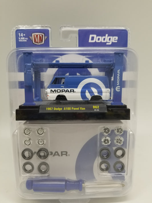 M2 1967 Dodge A100 Panel Van Model Kit - MOPAR